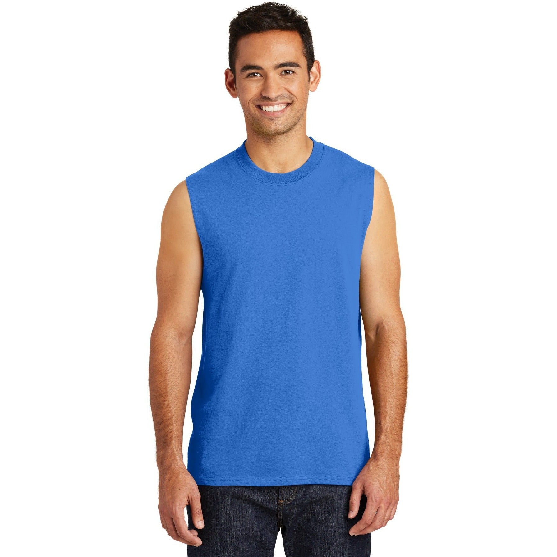 CLOSEOUT - Port & Company Core Cotton Sleeveless Tee