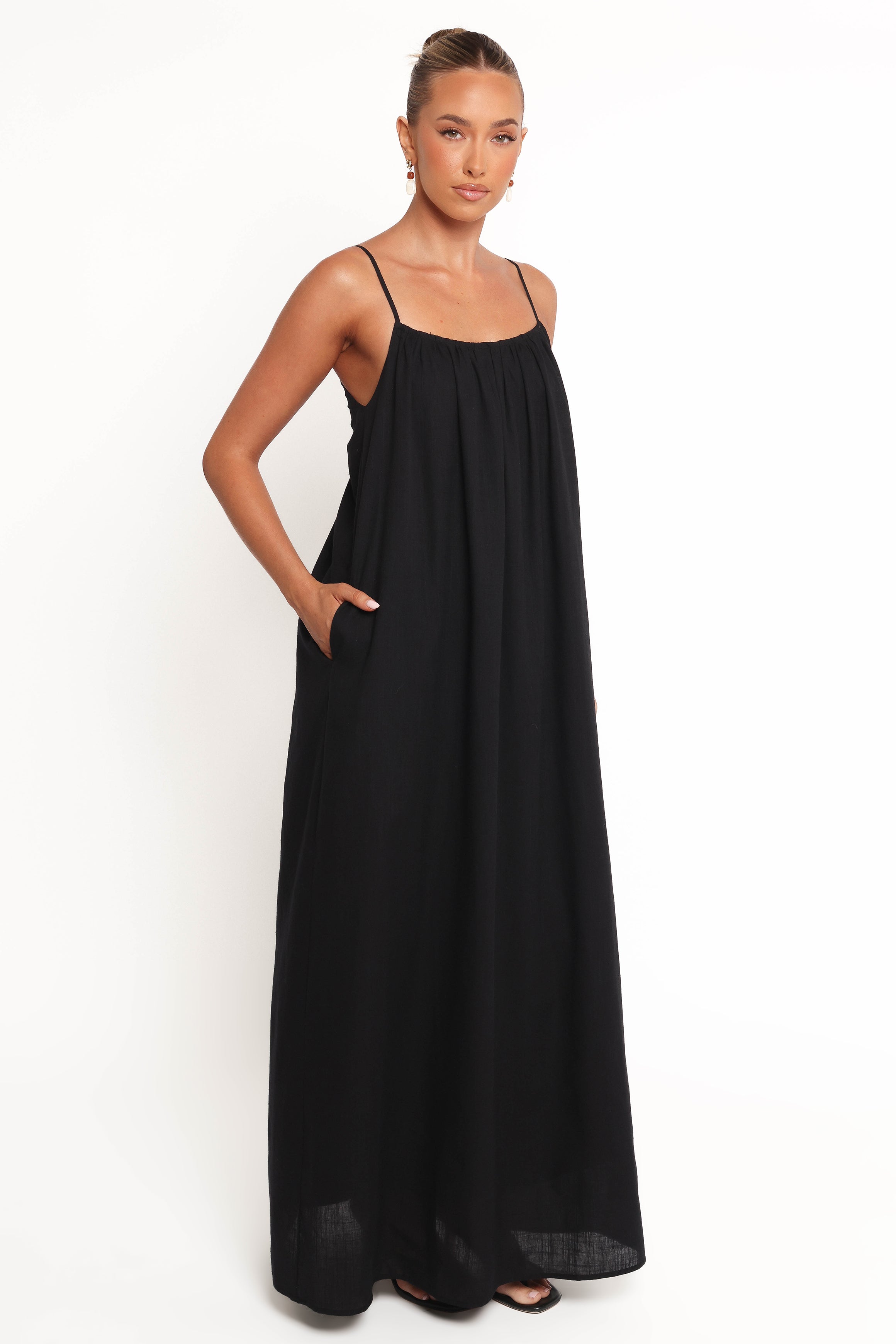 Lumina Maxi Dress - Black