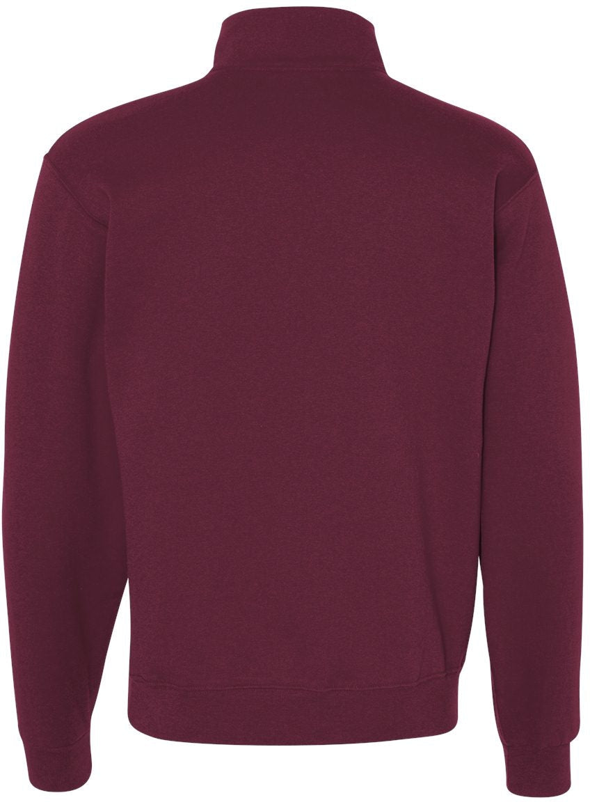 OUTLET-Jerzees Nublend Cadet Collar Quarter-Zip Sweatshirt