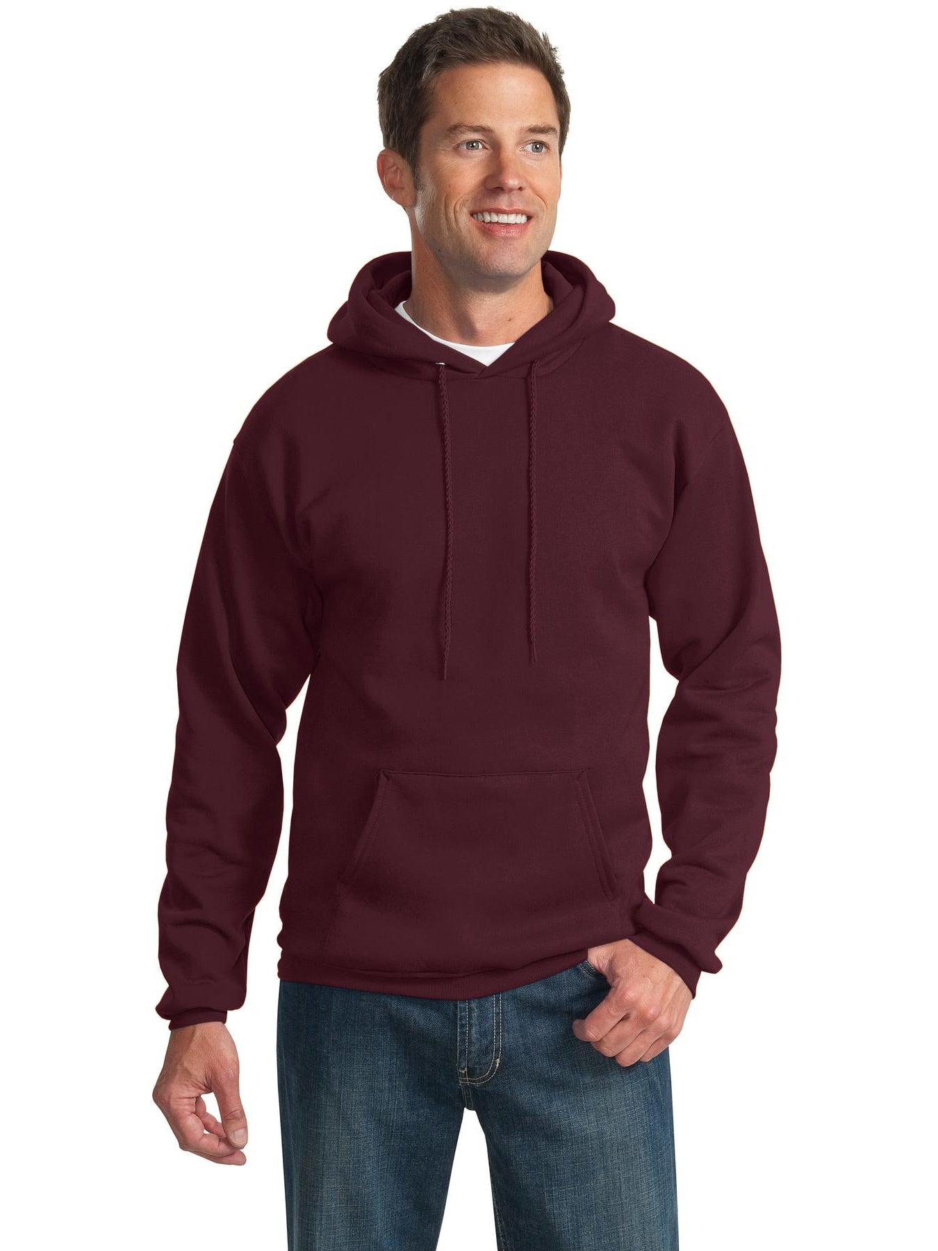 OUTLET-Port & Company Tall Ultimate Pullover Hooded Sweatshirt