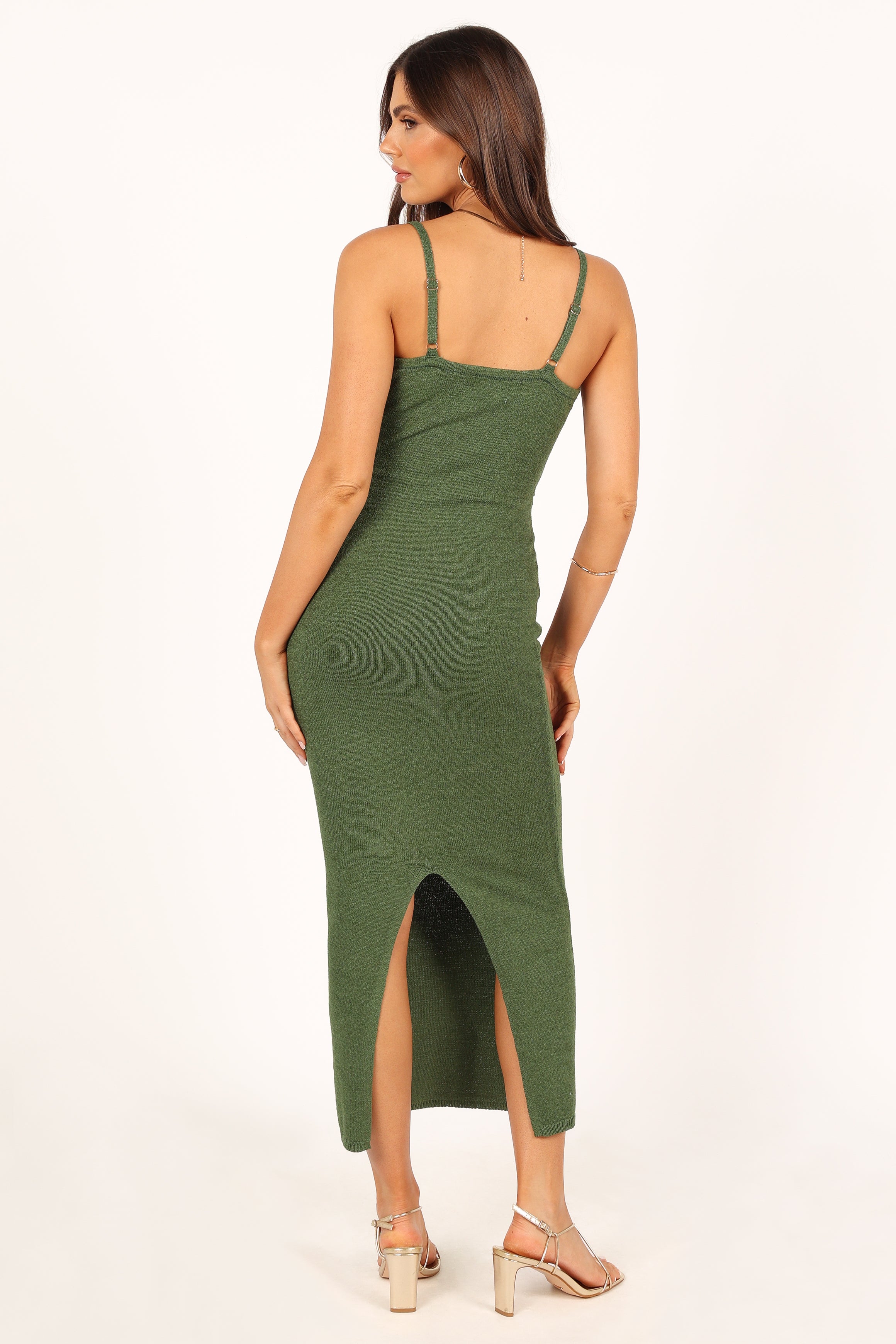 Normani Midi Dress - Olive