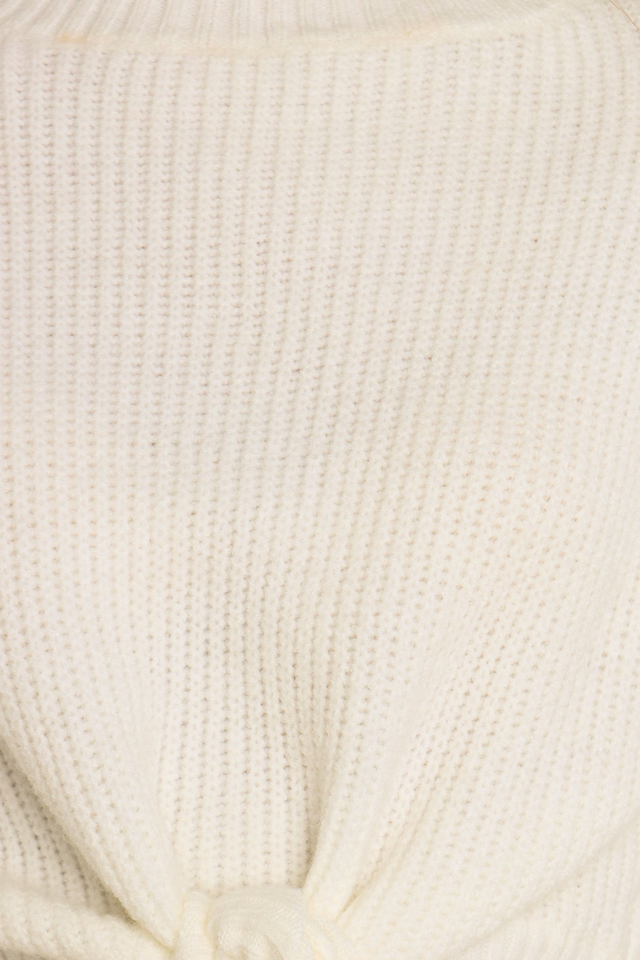 Captivate Knit Sweater - Cream