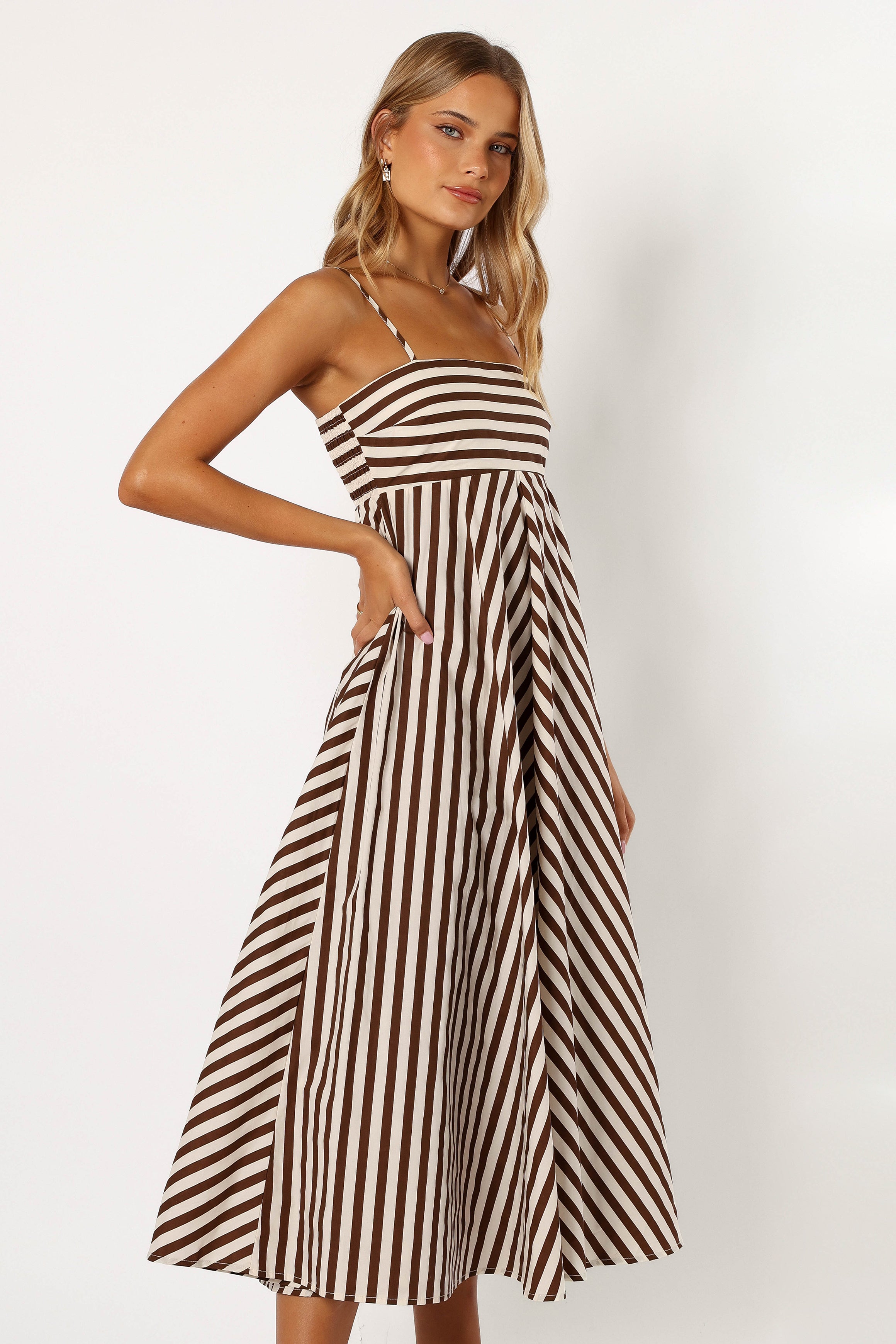 Mercury Maxi Dress - Chocolate