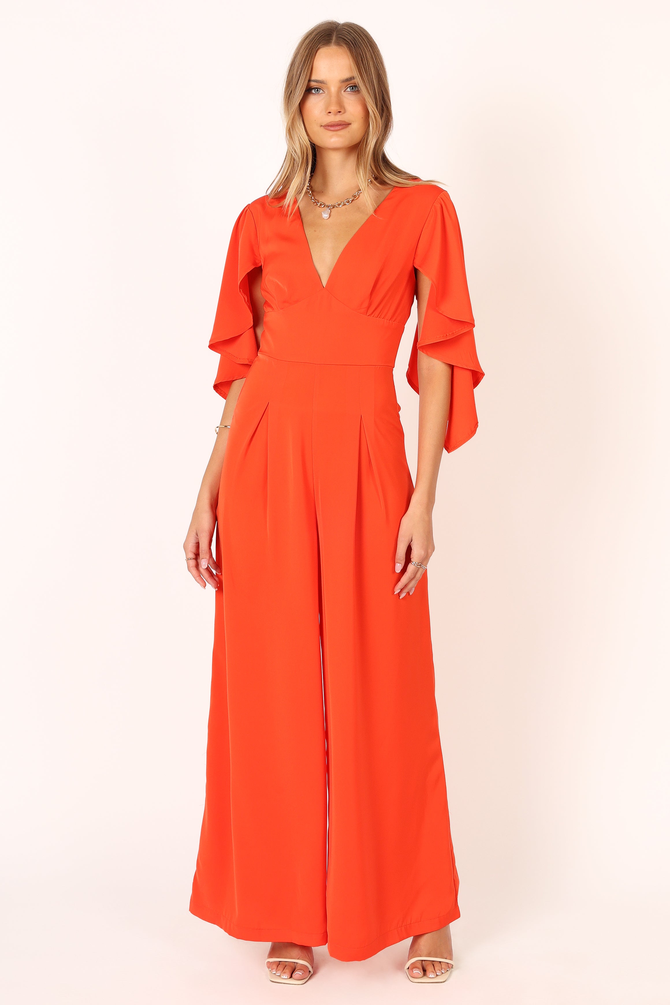 Carla Jumpsuit - Red