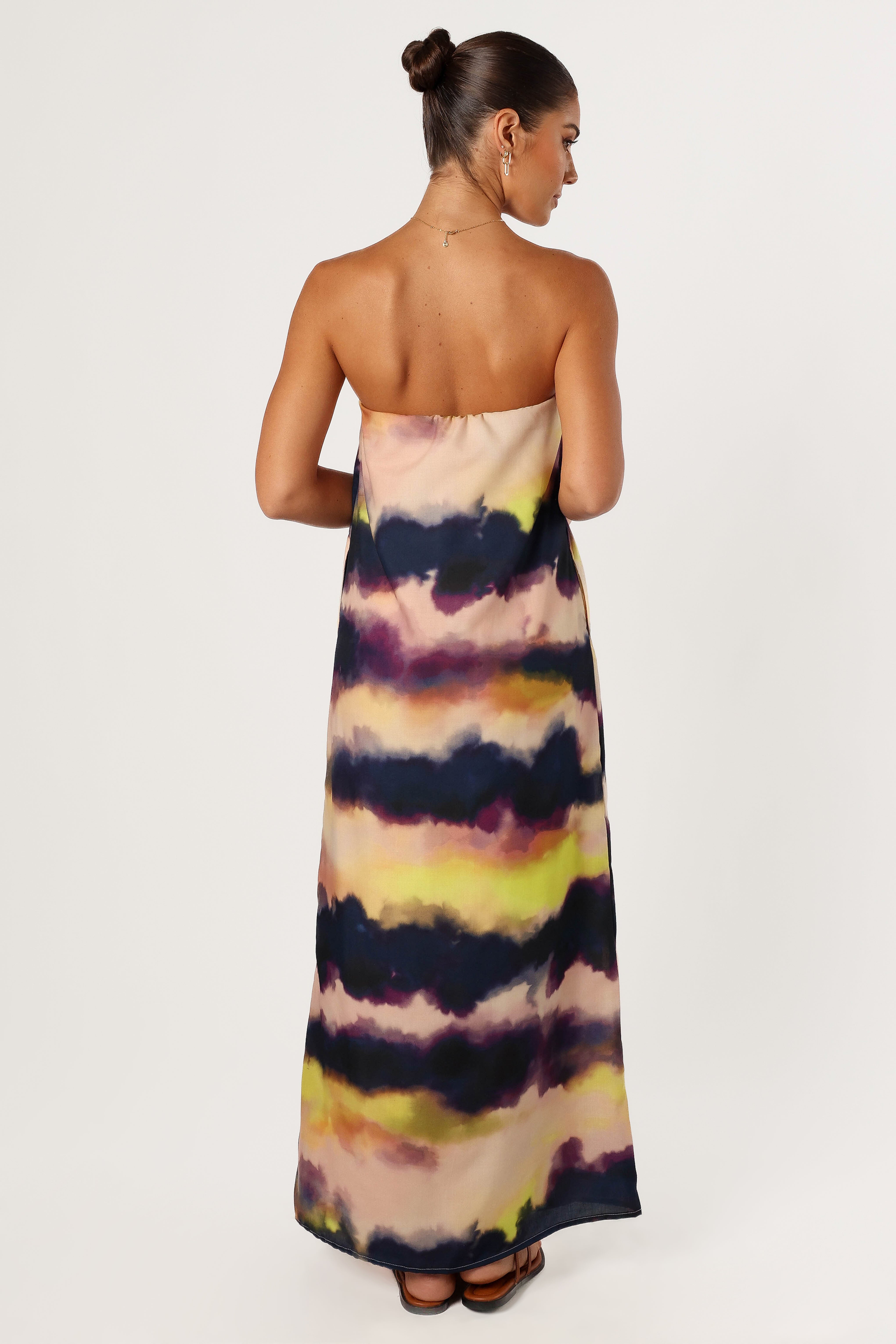 Oasis Strapless Maxi Dress - Storm