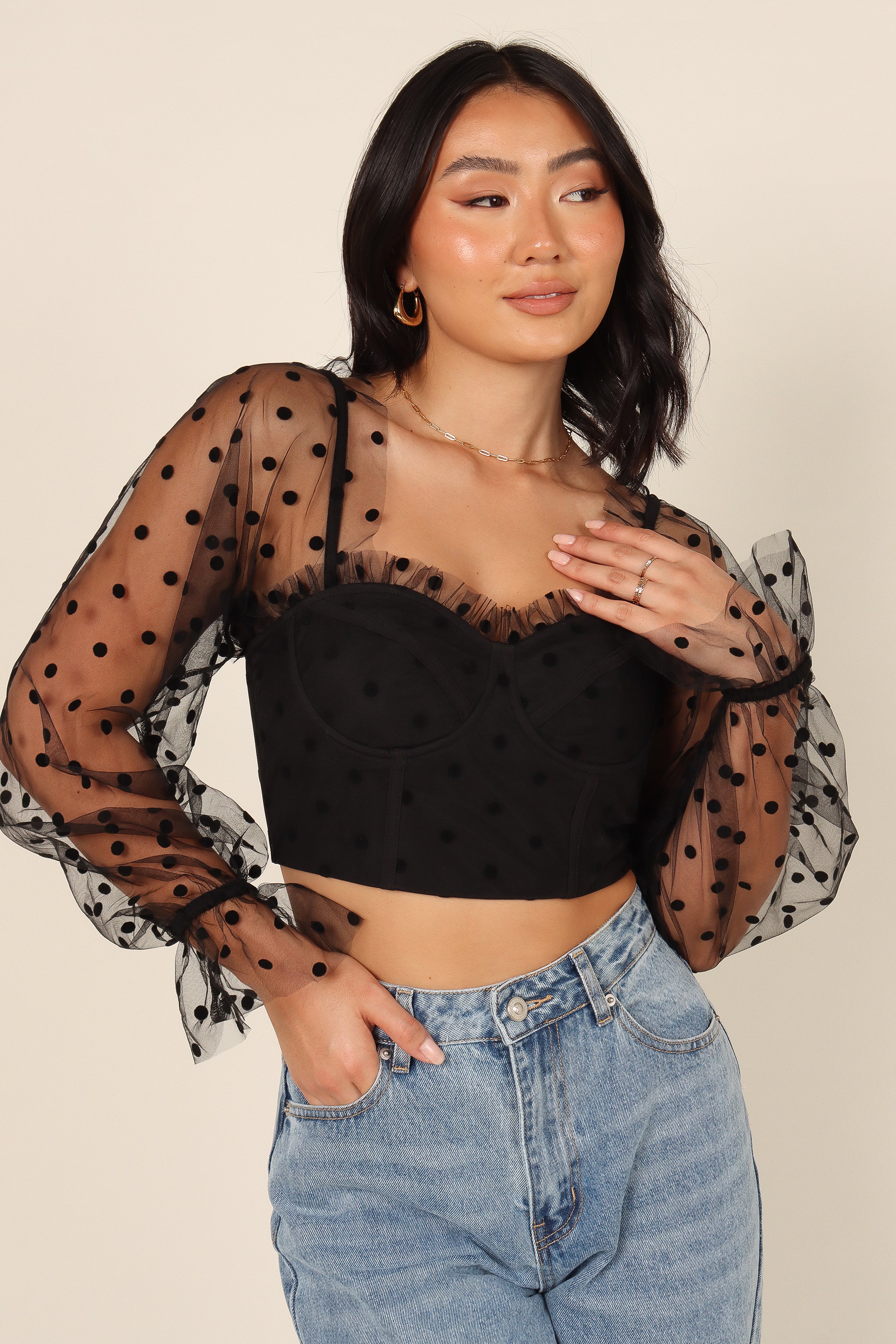 Varinka Top - Black