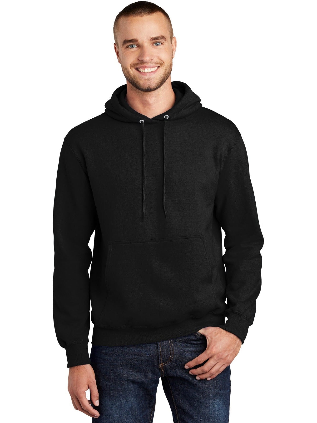 OUTLET-Port & Company Tall Ultimate Pullover Hooded Sweatshirt