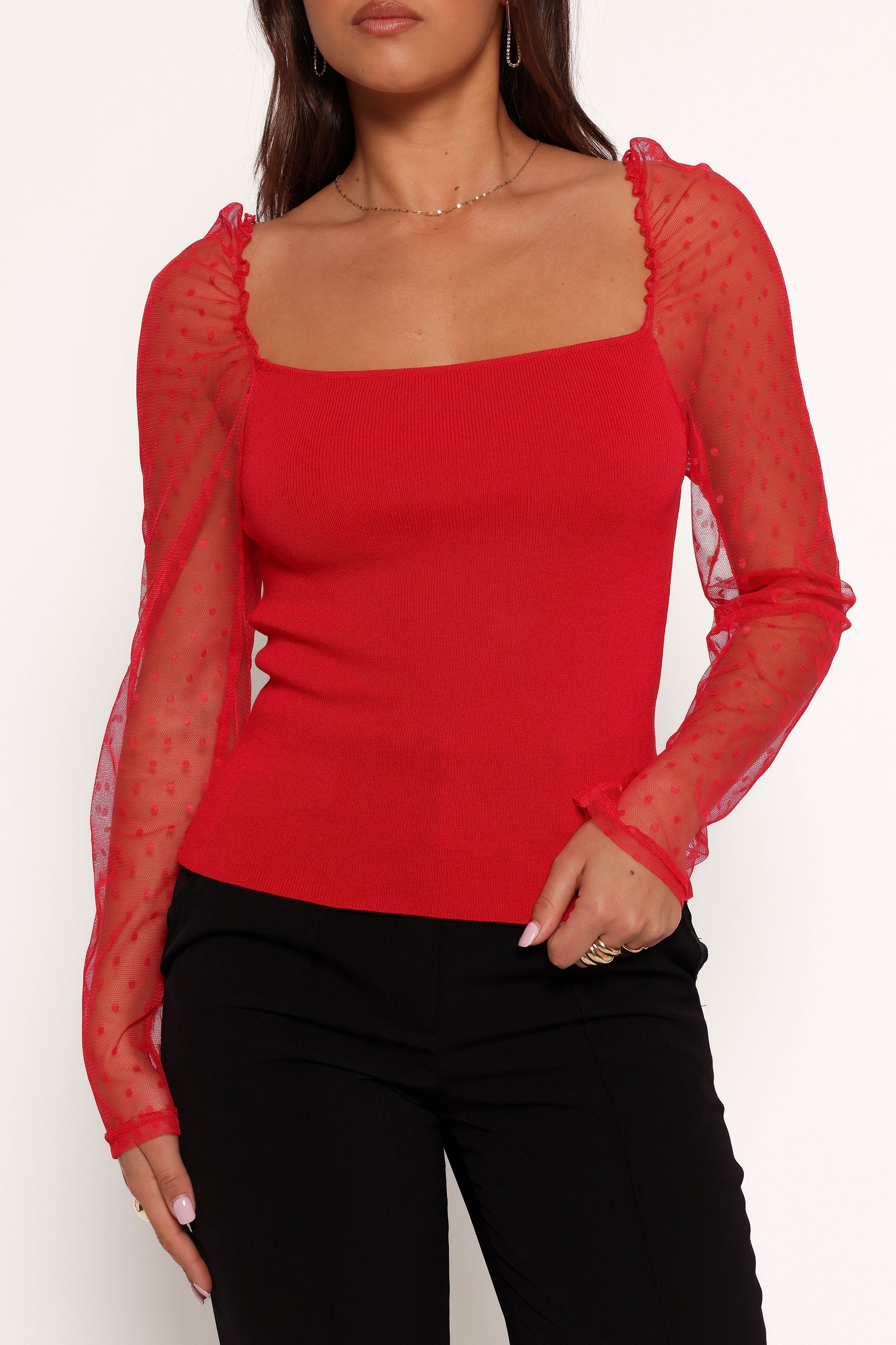 Rigala Top - Red