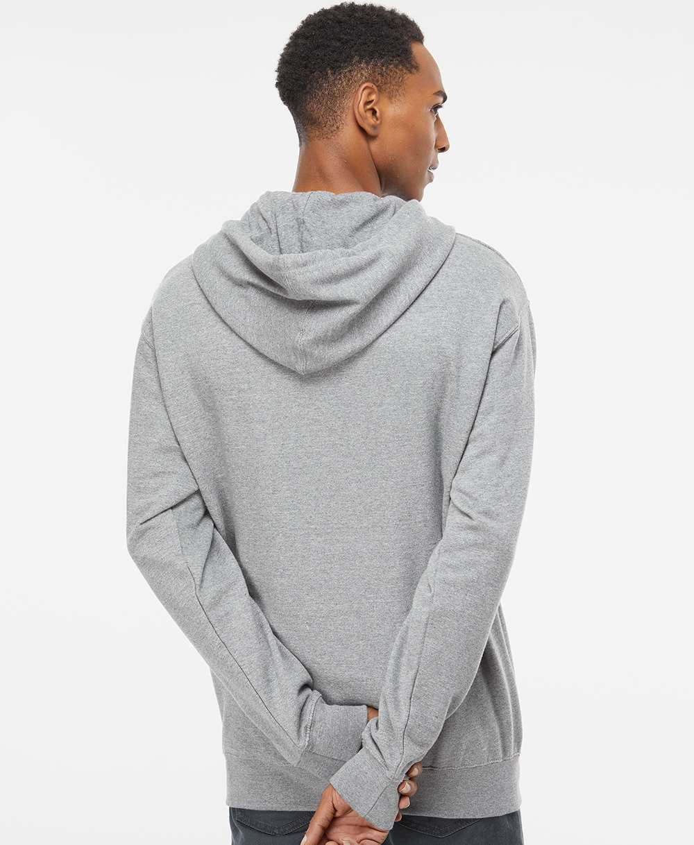 OUTLET-Independent Trading Co. Midweight Full-Zip Hooded Sweatshirt