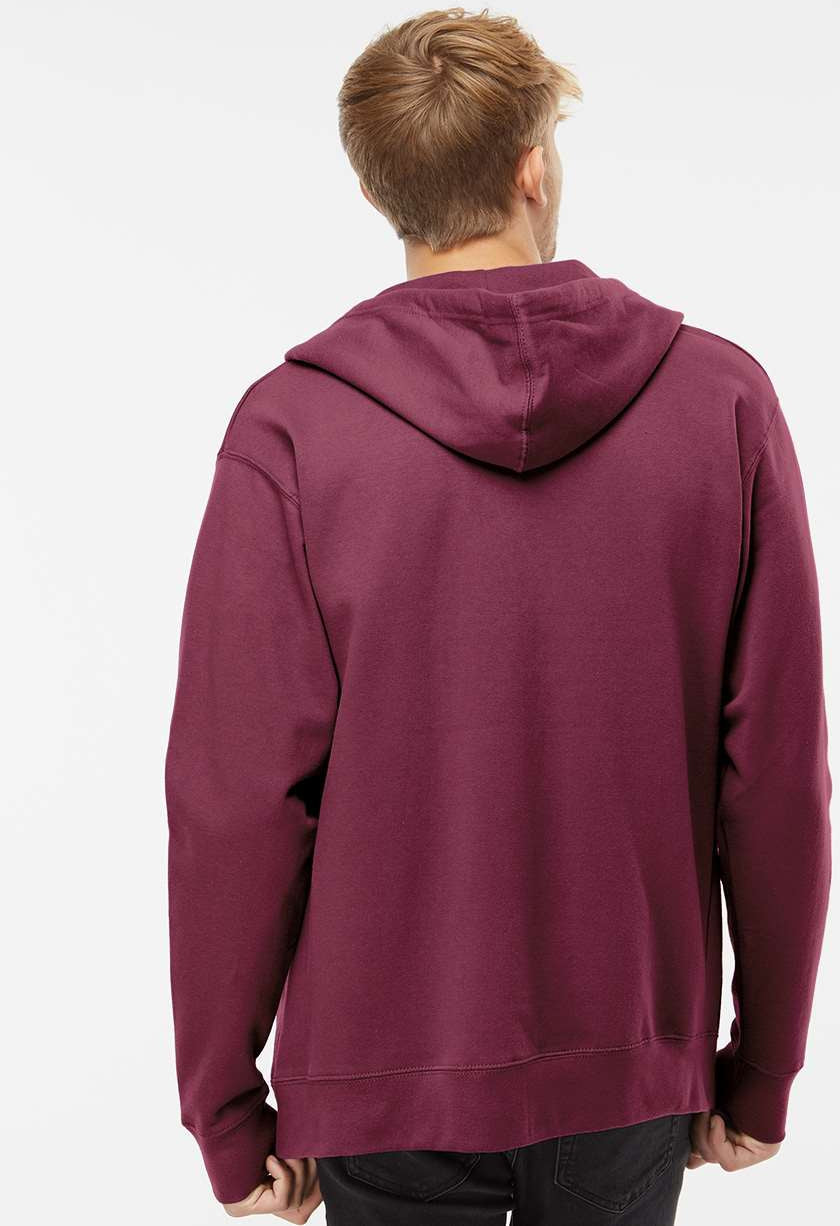 OUTLET-Independent Trading Co. Midweight Full-Zip Hooded Sweatshirt