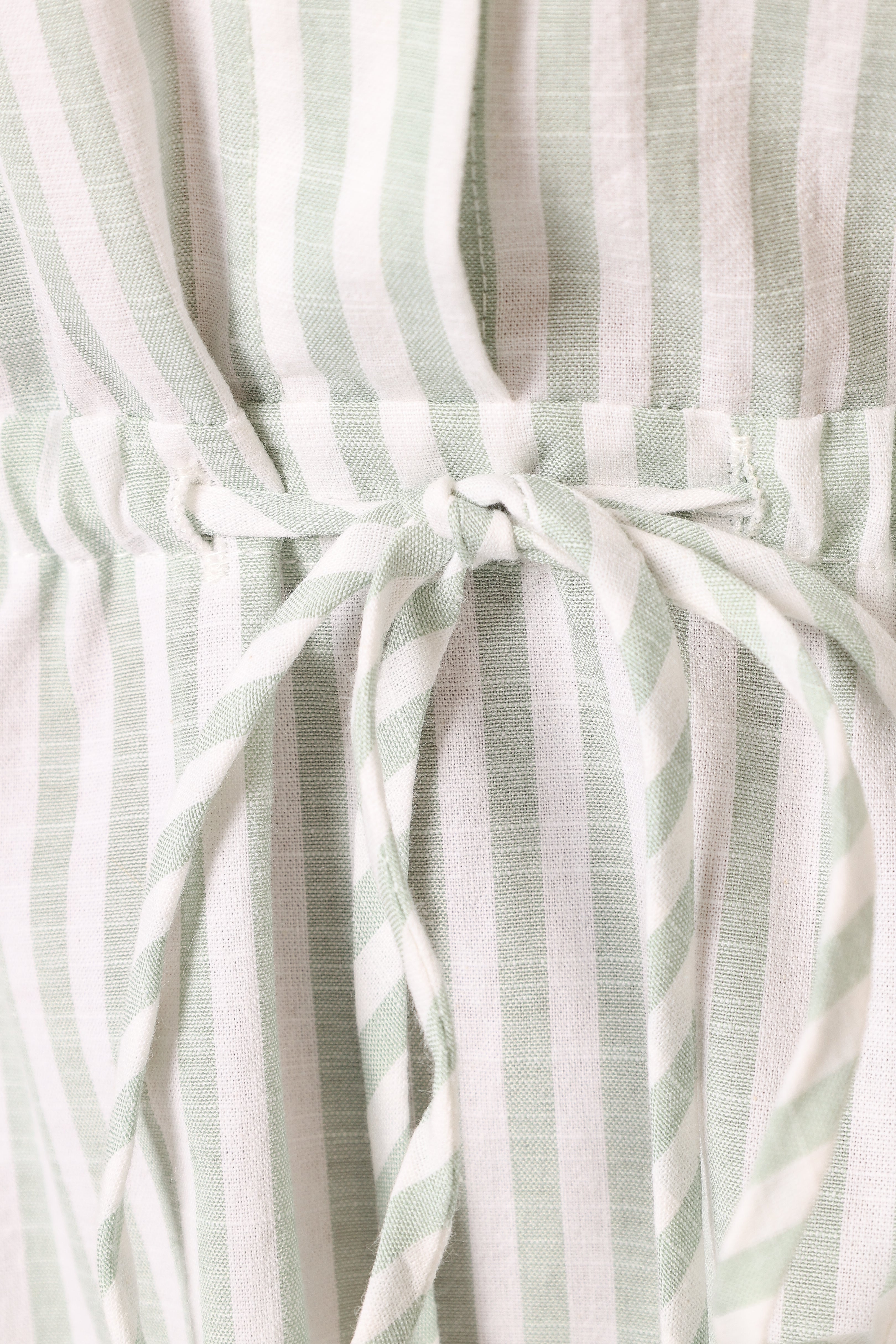 Ilsa Mini Dress - Sage Stripe