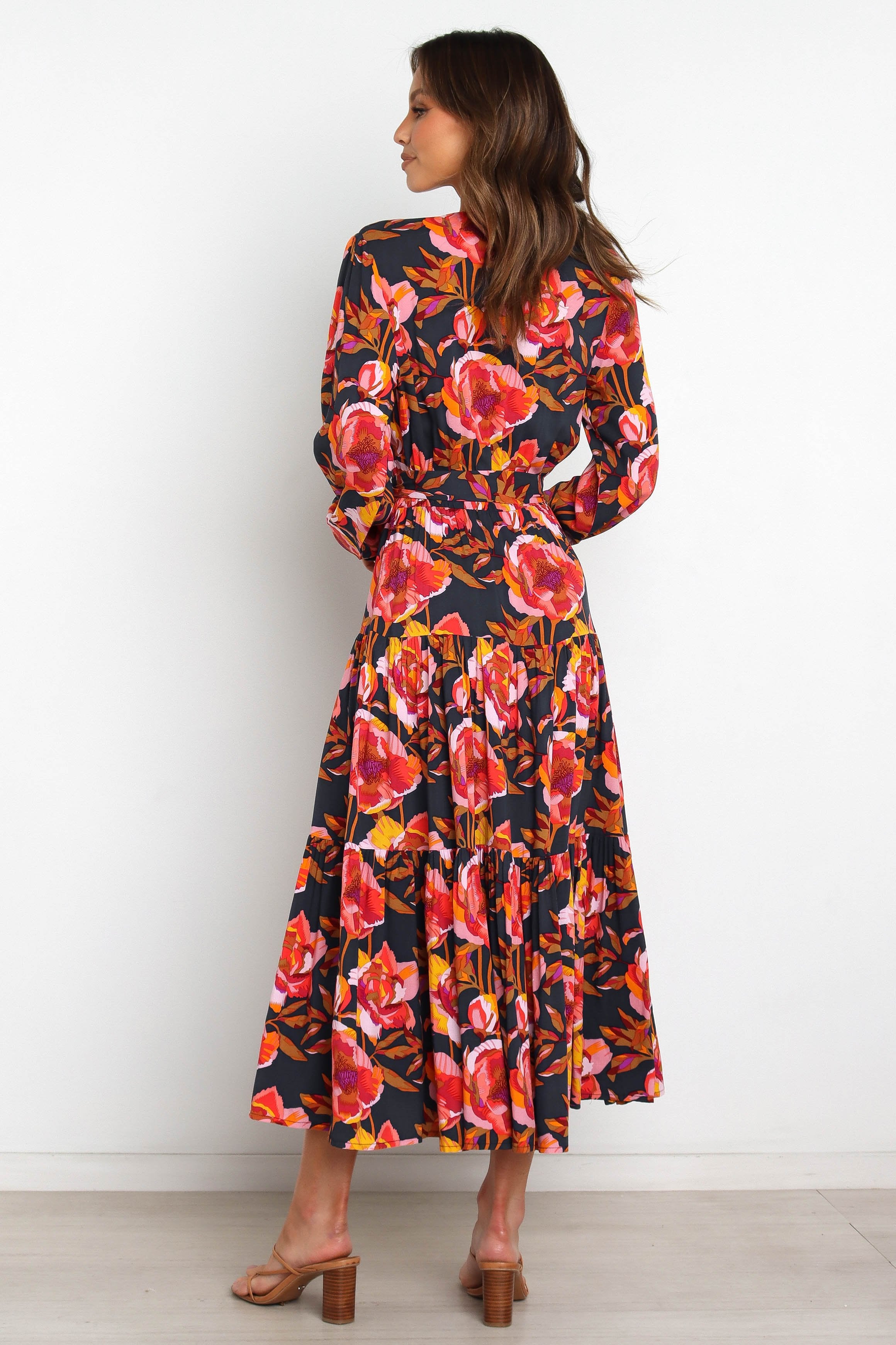 Balsa Dress - Navy Floral