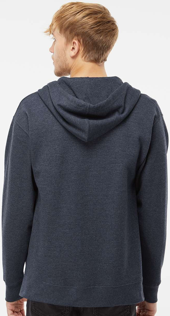 OUTLET-Independent Trading Co. Midweight Full-Zip Hooded Sweatshirt