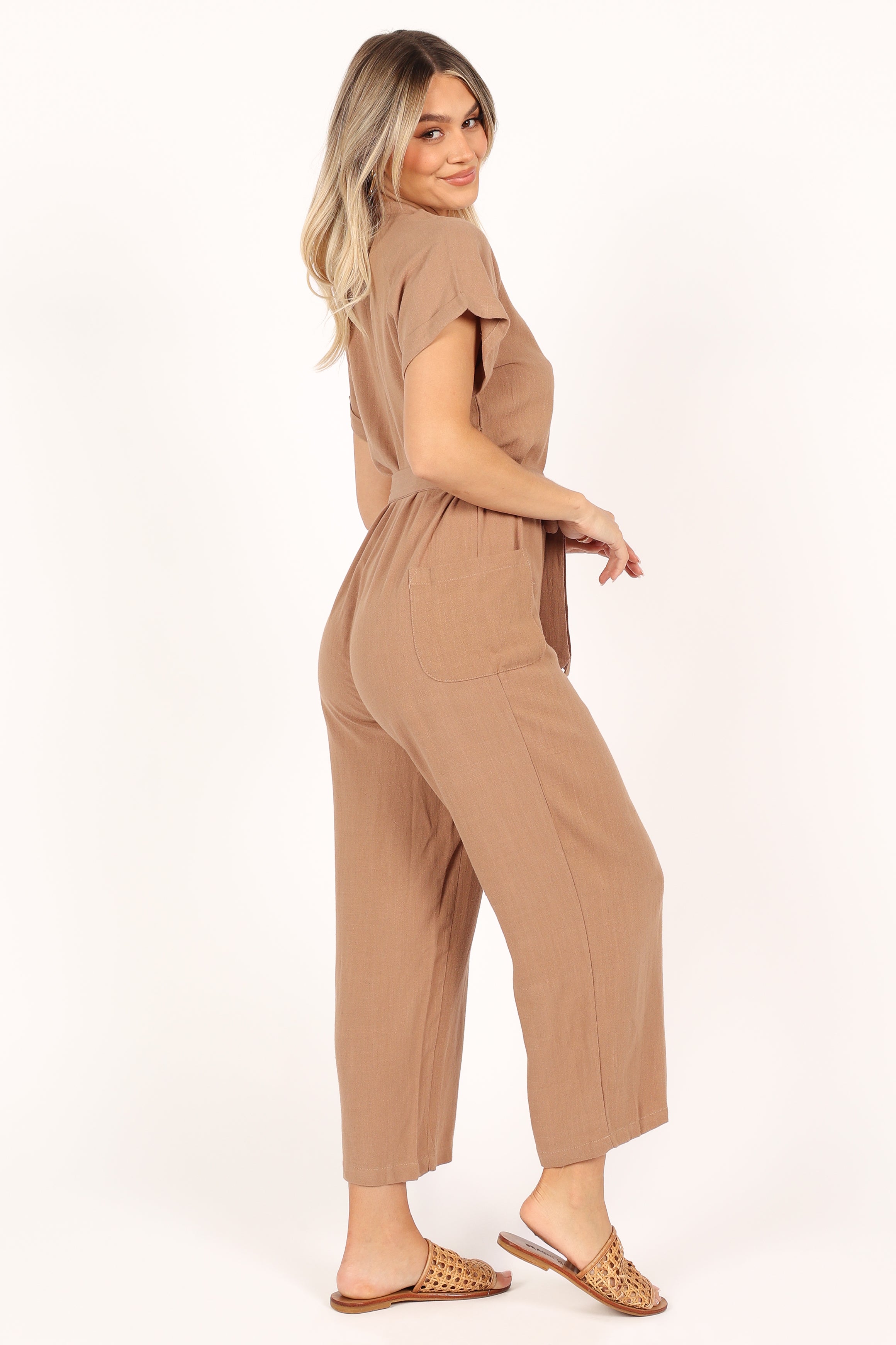 Archie Jumpsuit - Mocha