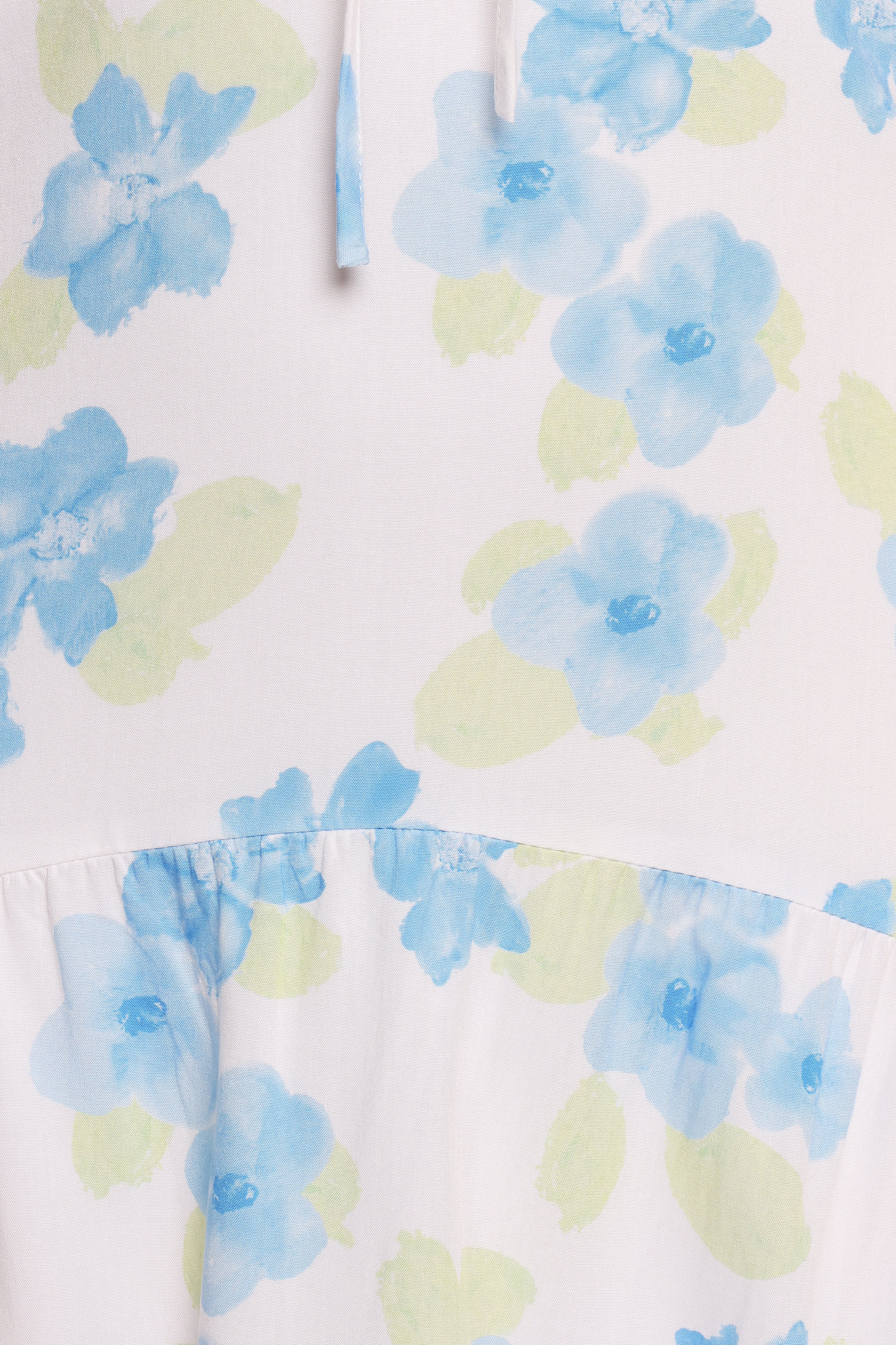 Kieran Midi Dress - Blue Floral