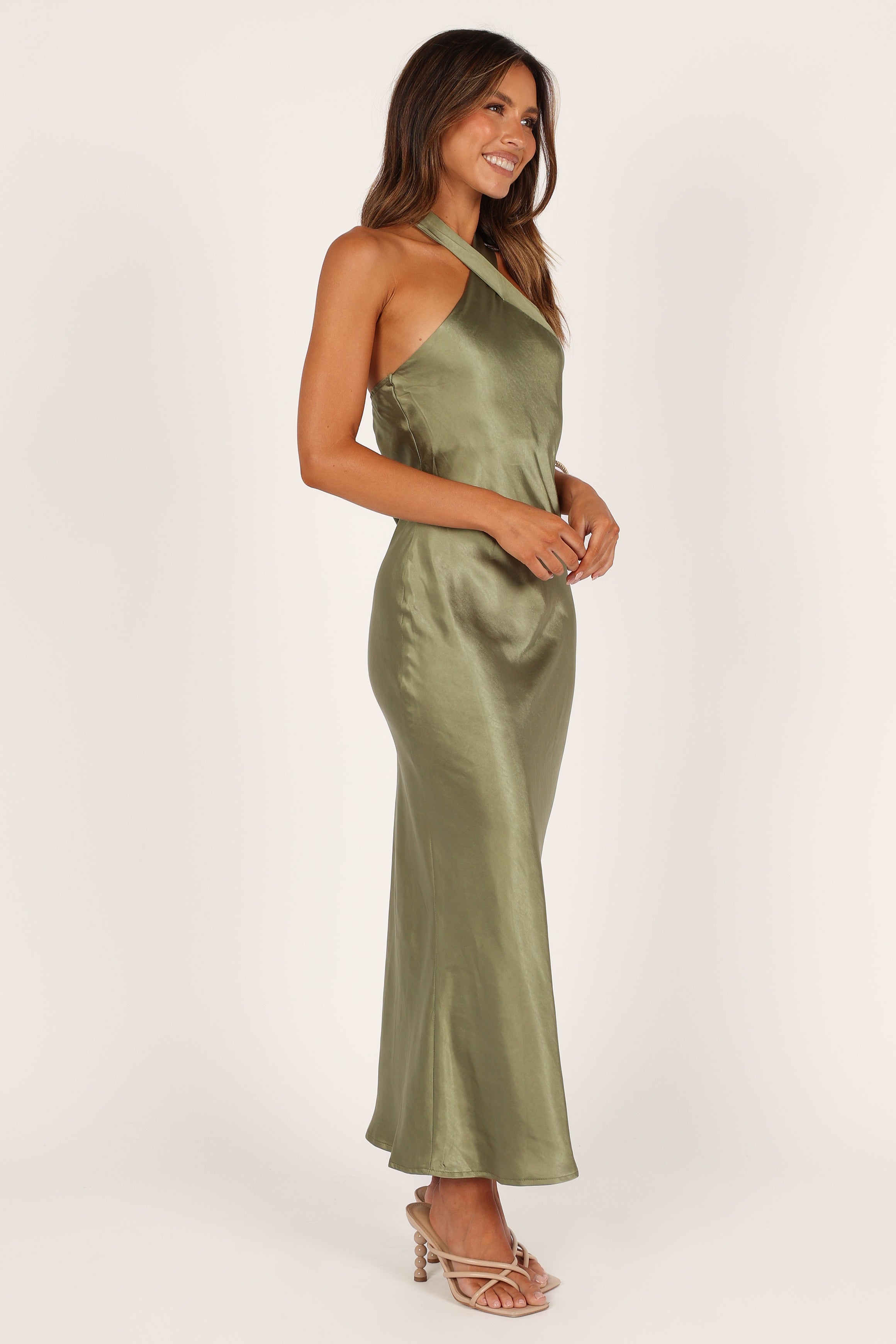 Grasie Midi Dress - Olive