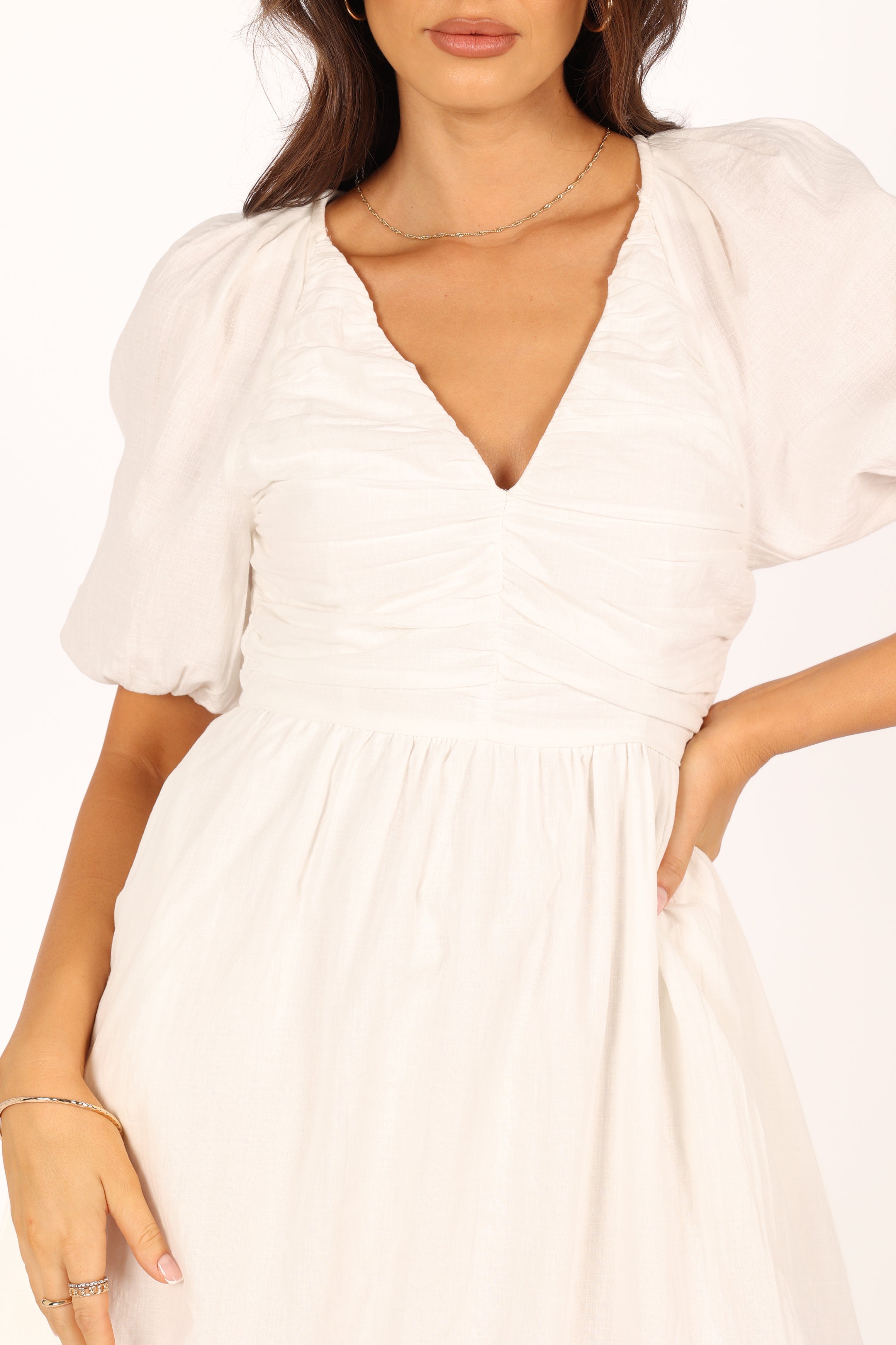 Lulee Mini Dress - White