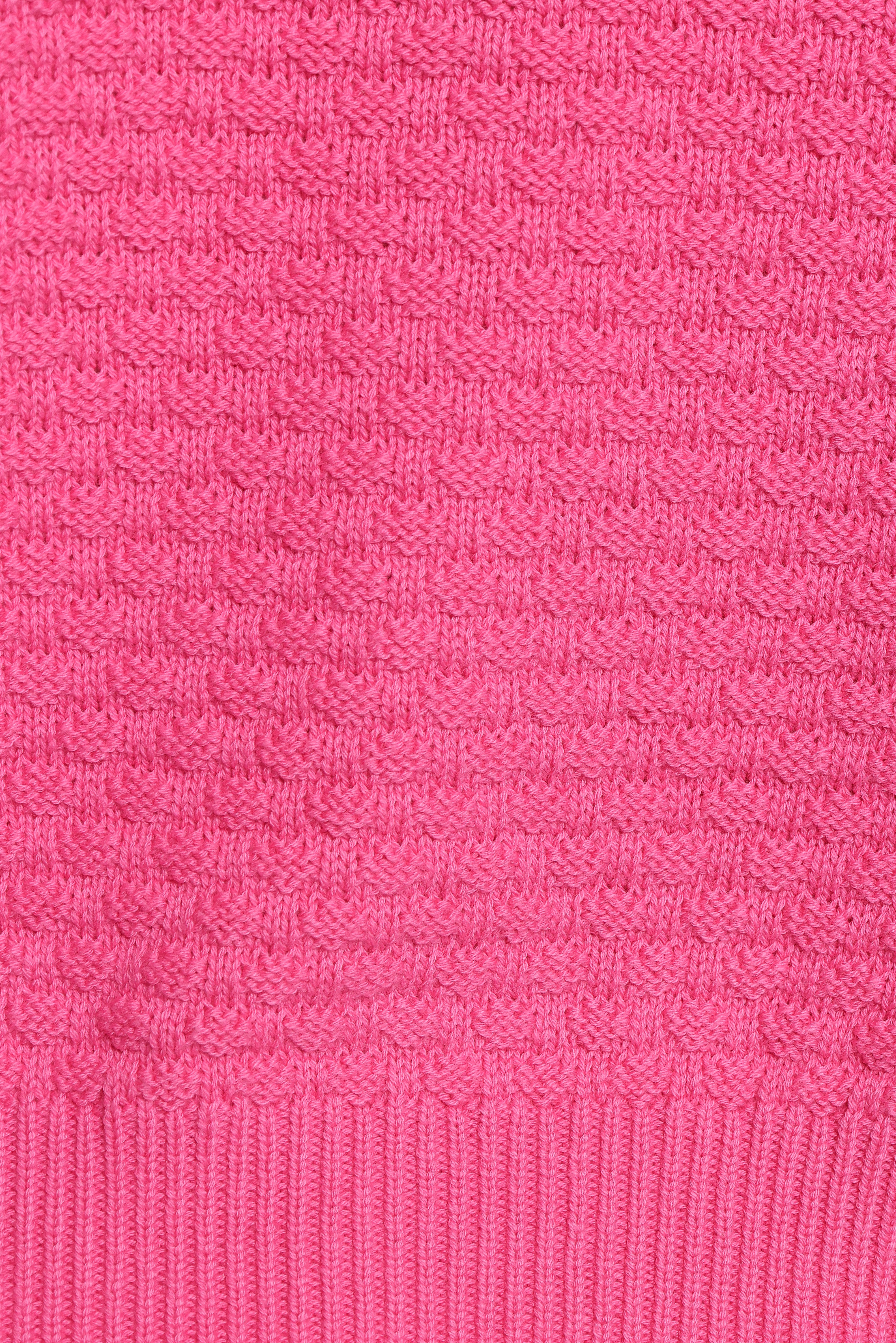 Greer Quarter Sleeve Cardigan - Hot Pink