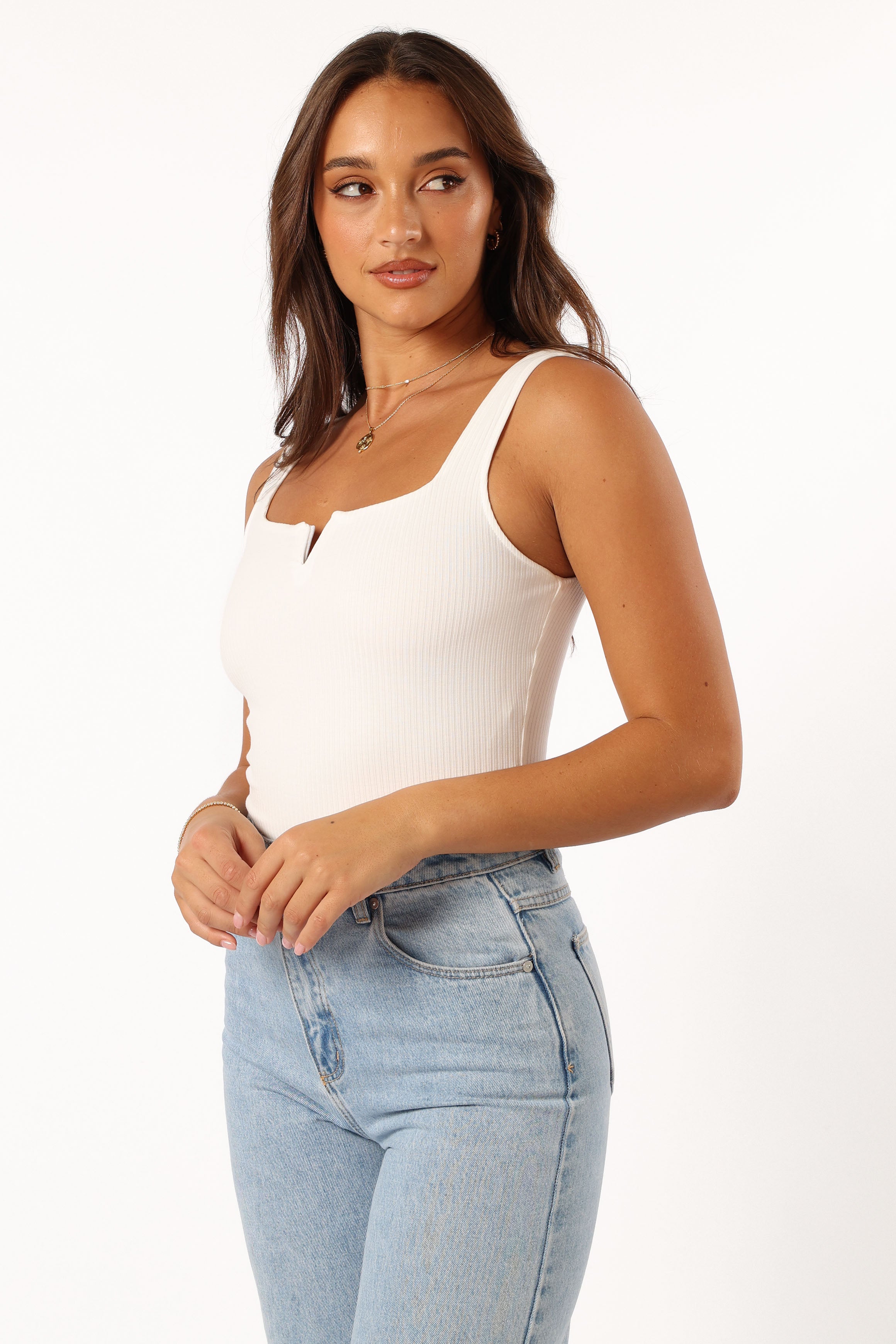 Santina Top - White