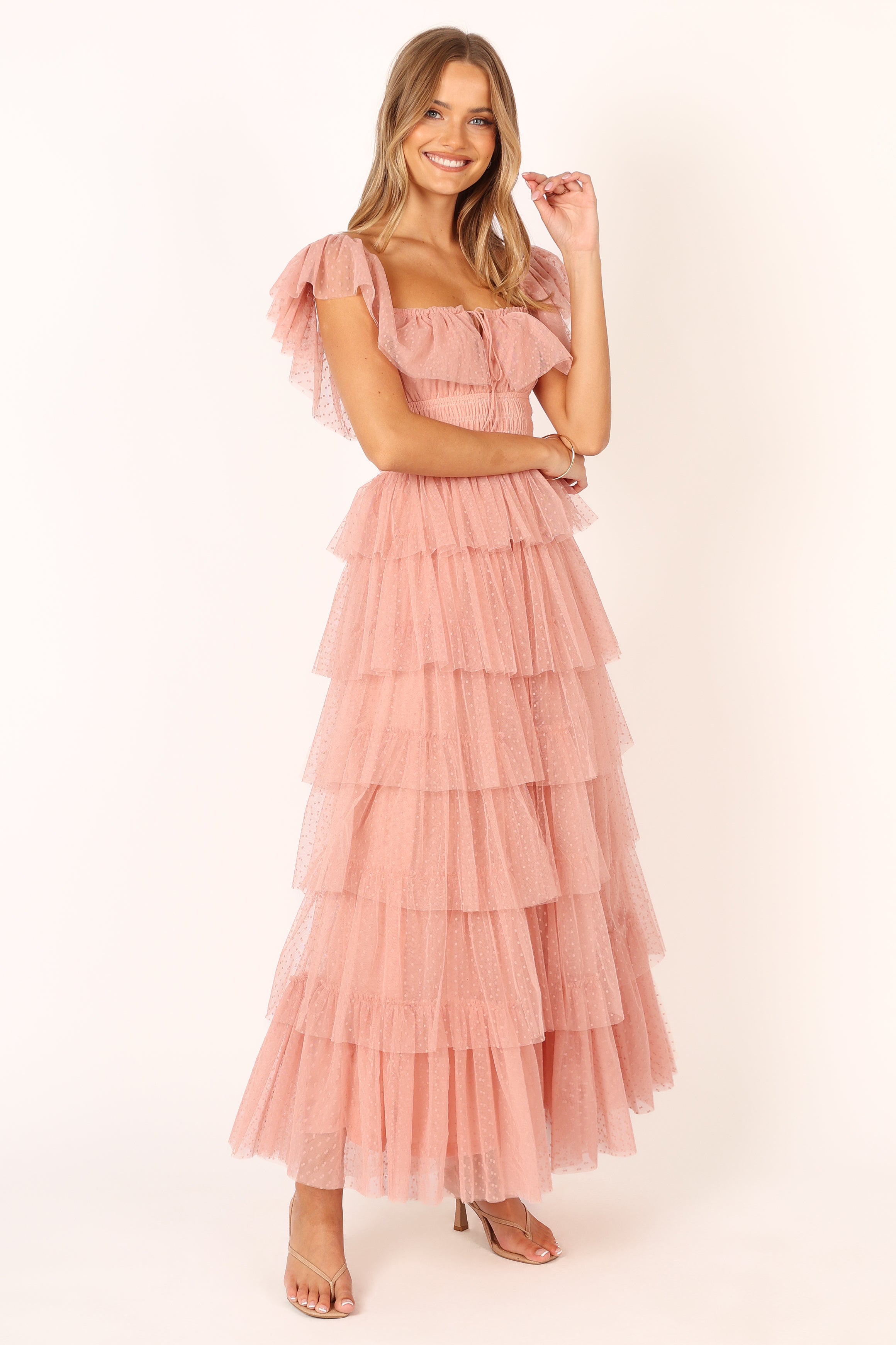 Belle Maxi Dress - Blush