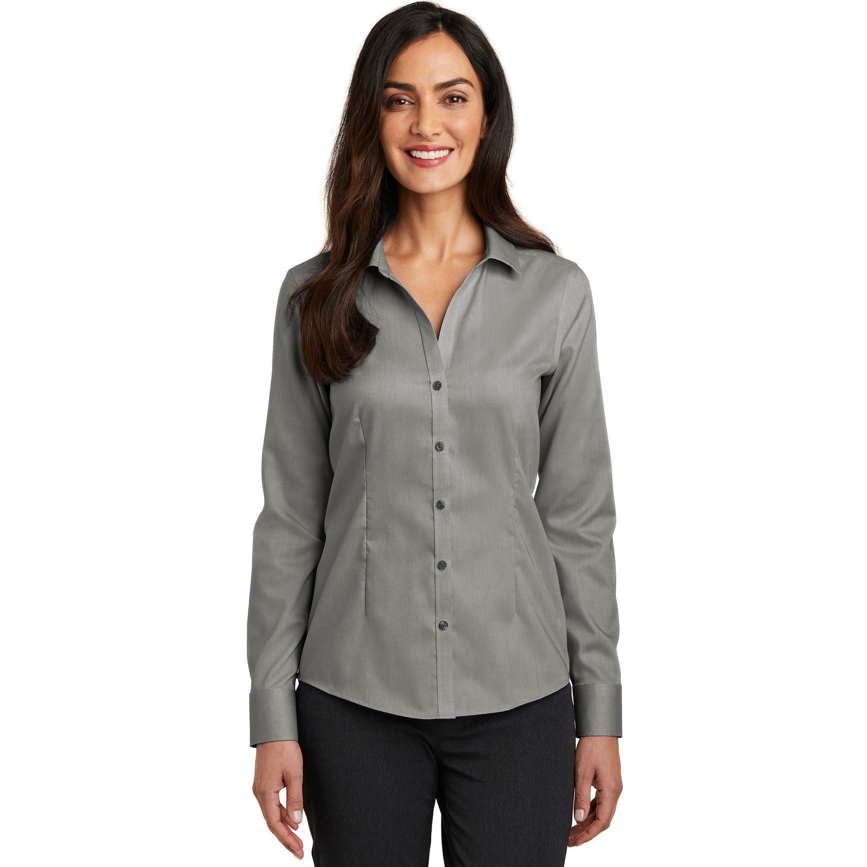 CLOSEOUT - Red House Ladies Pinpoint Oxford Non-Iron Shirt