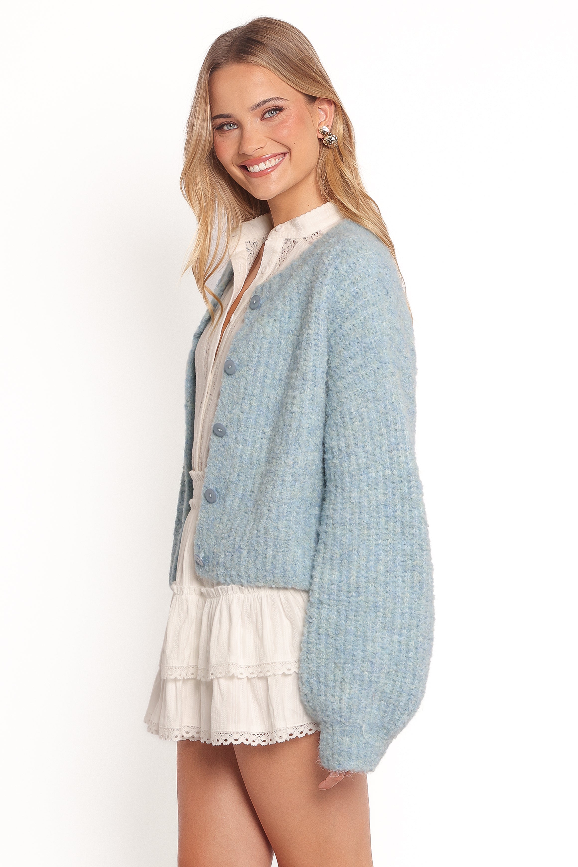 Albertine Cardigan - Blue