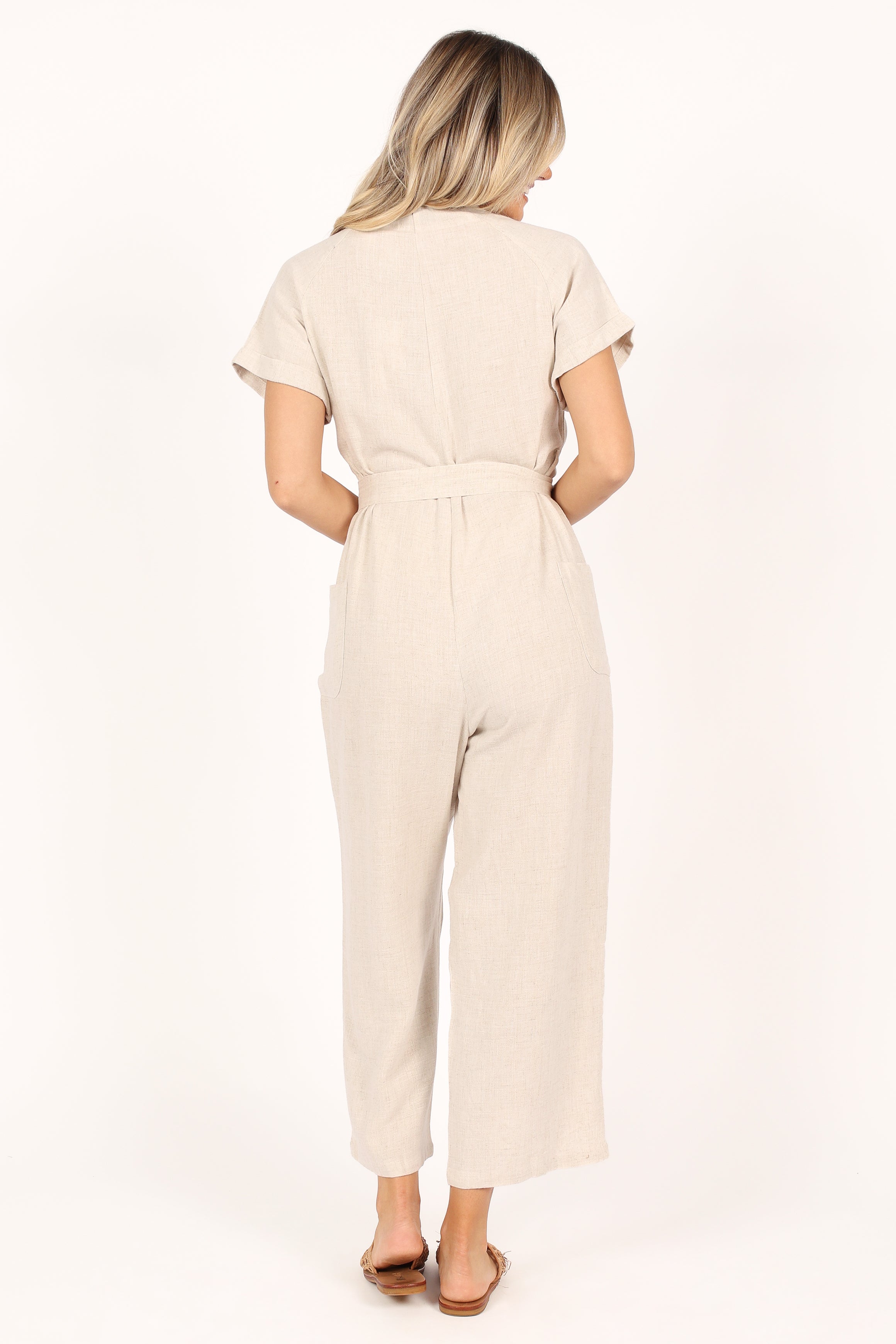 Archie Jumpsuit - Oat