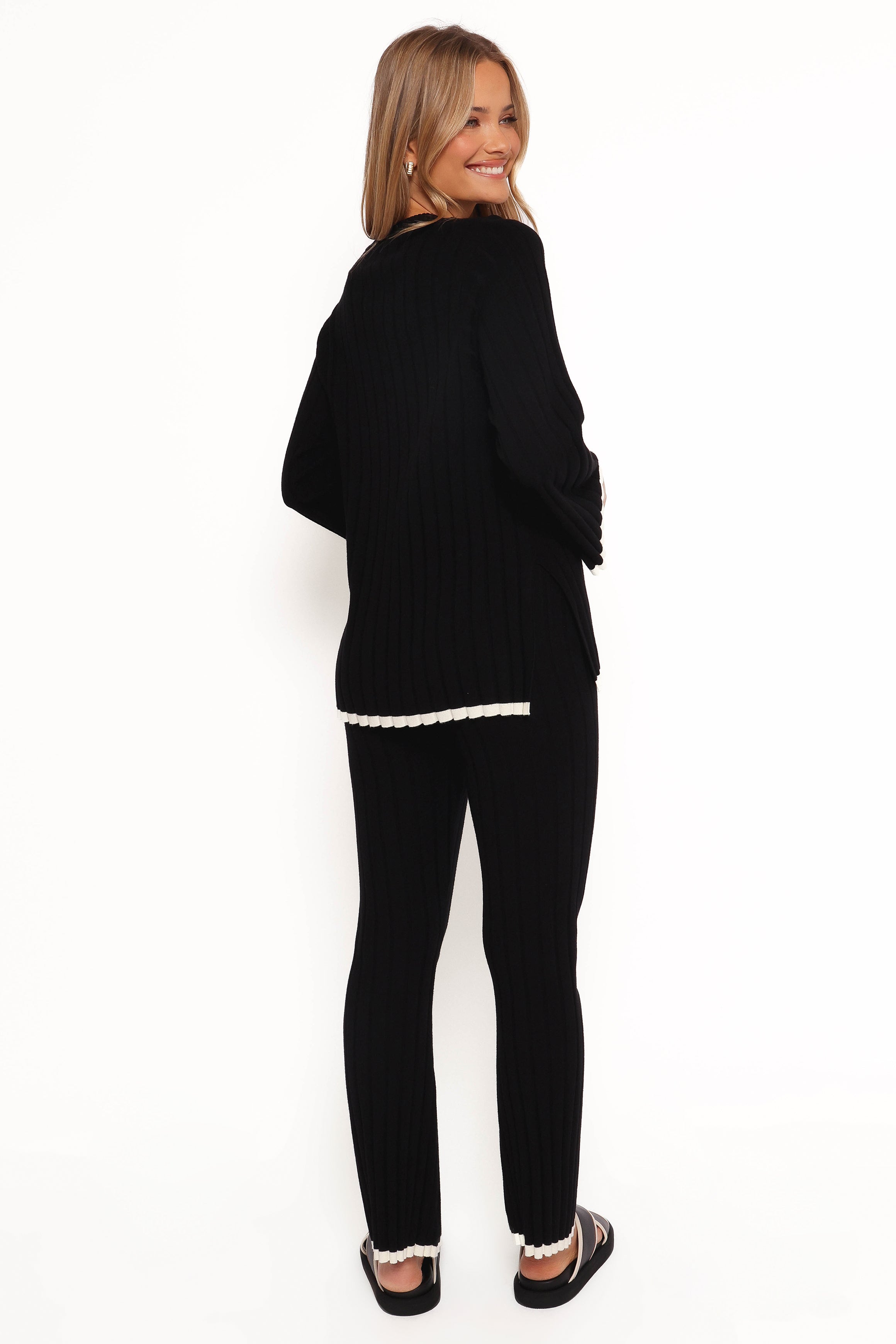 Dora Knit Pant - Black