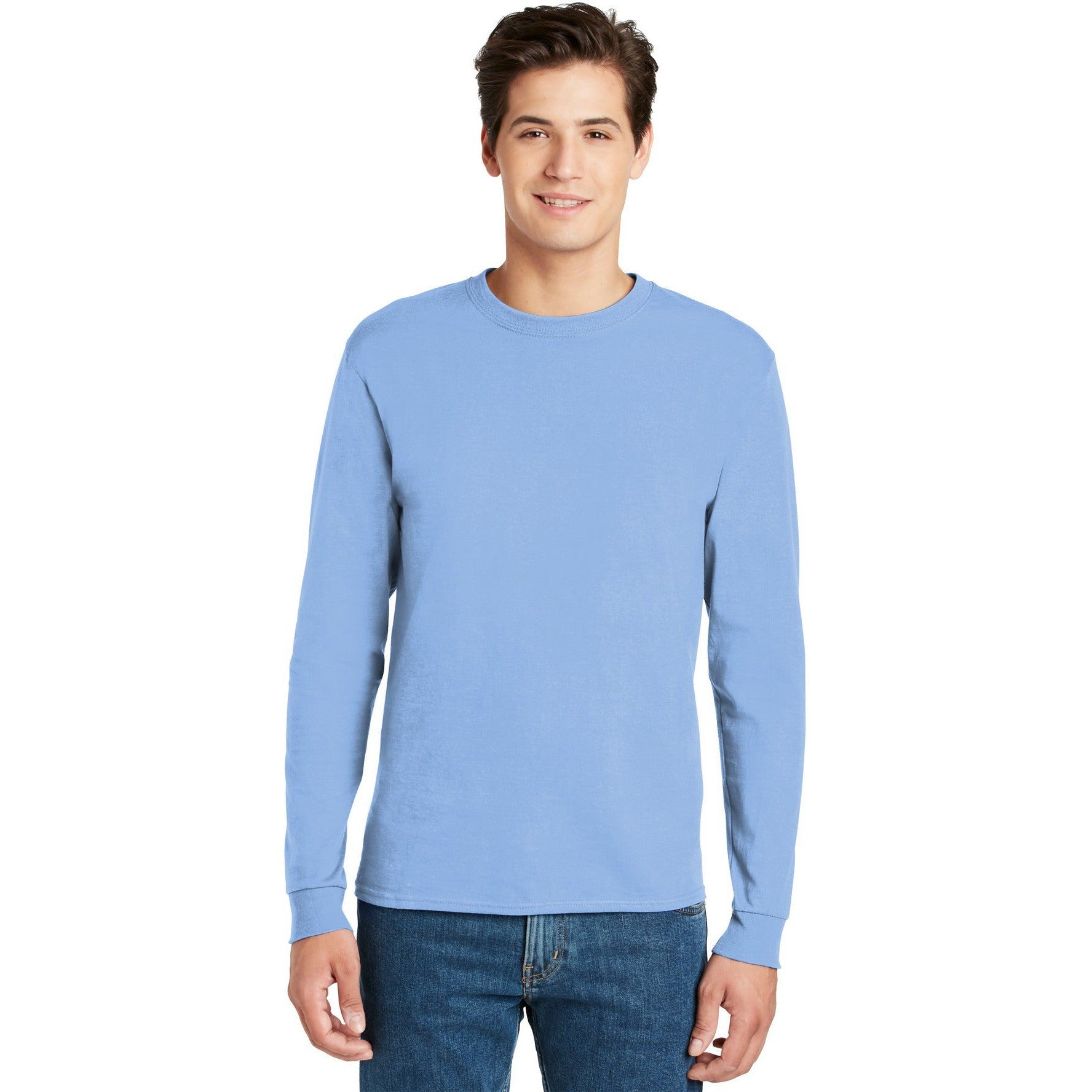 CLOSEOUT - Hanes Authentic 100% Cotton Long Sleeve T-Shirt