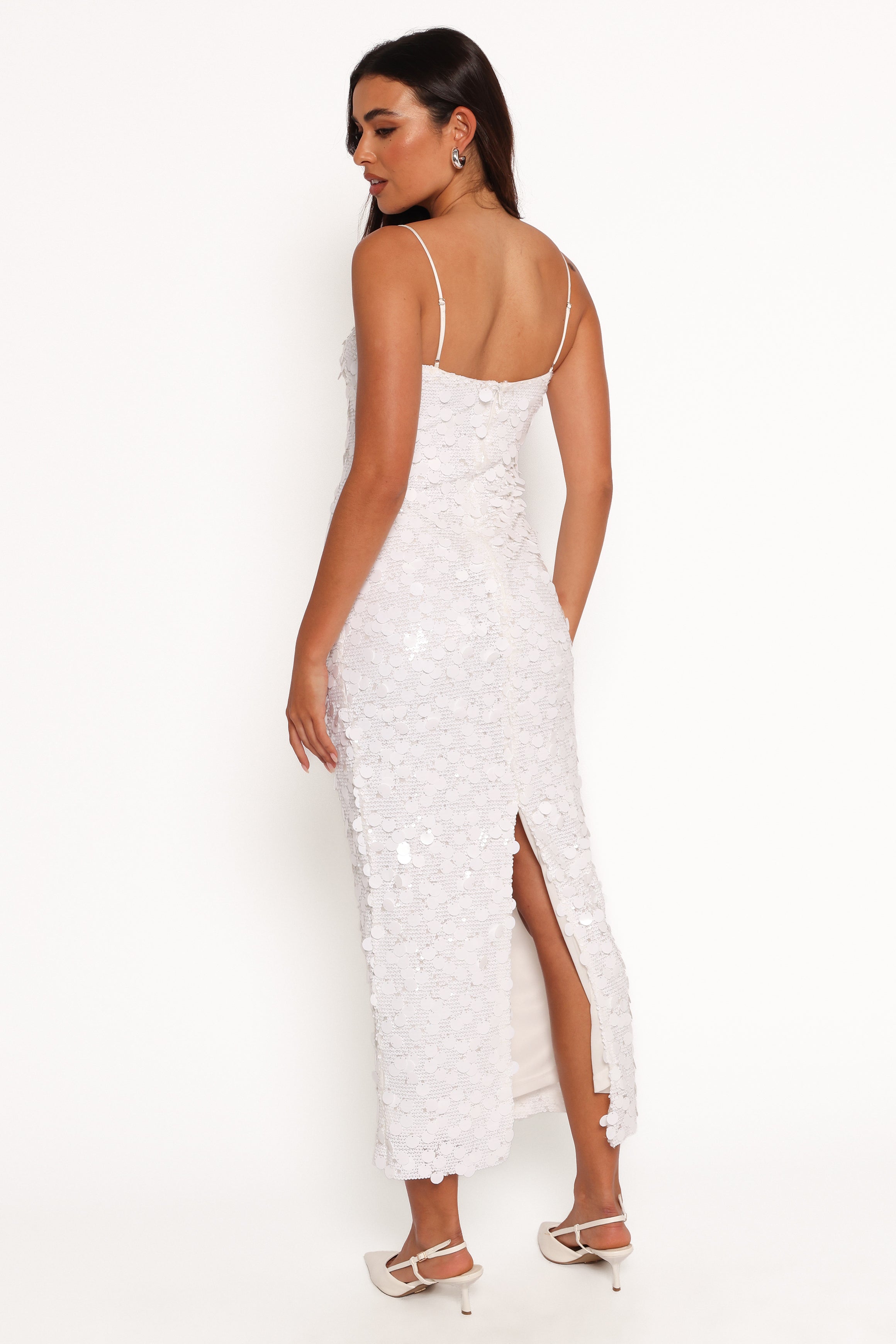 Letta Midi Dress - White