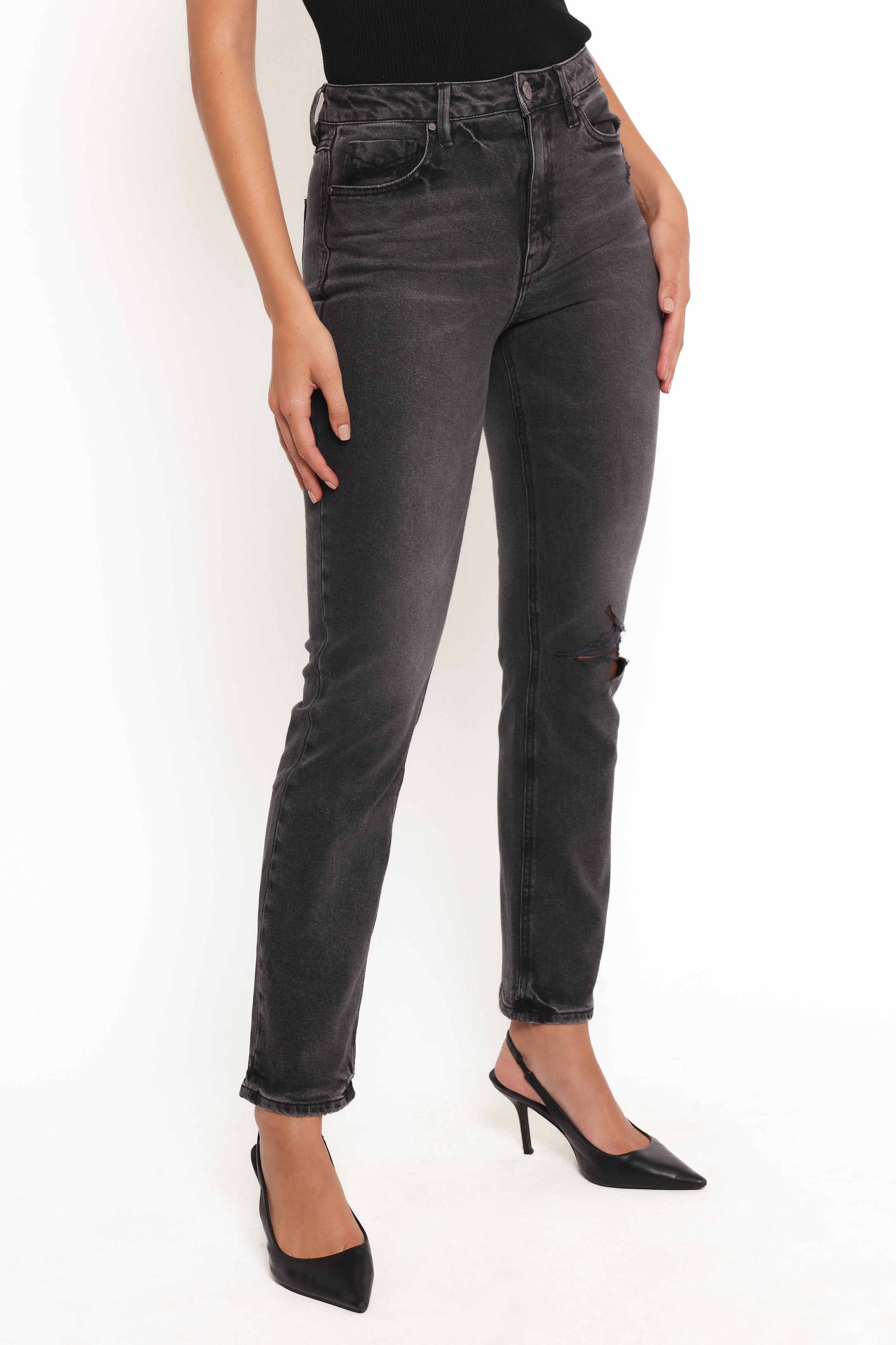 Willa High Rise Straight Leg Jeans - Riot