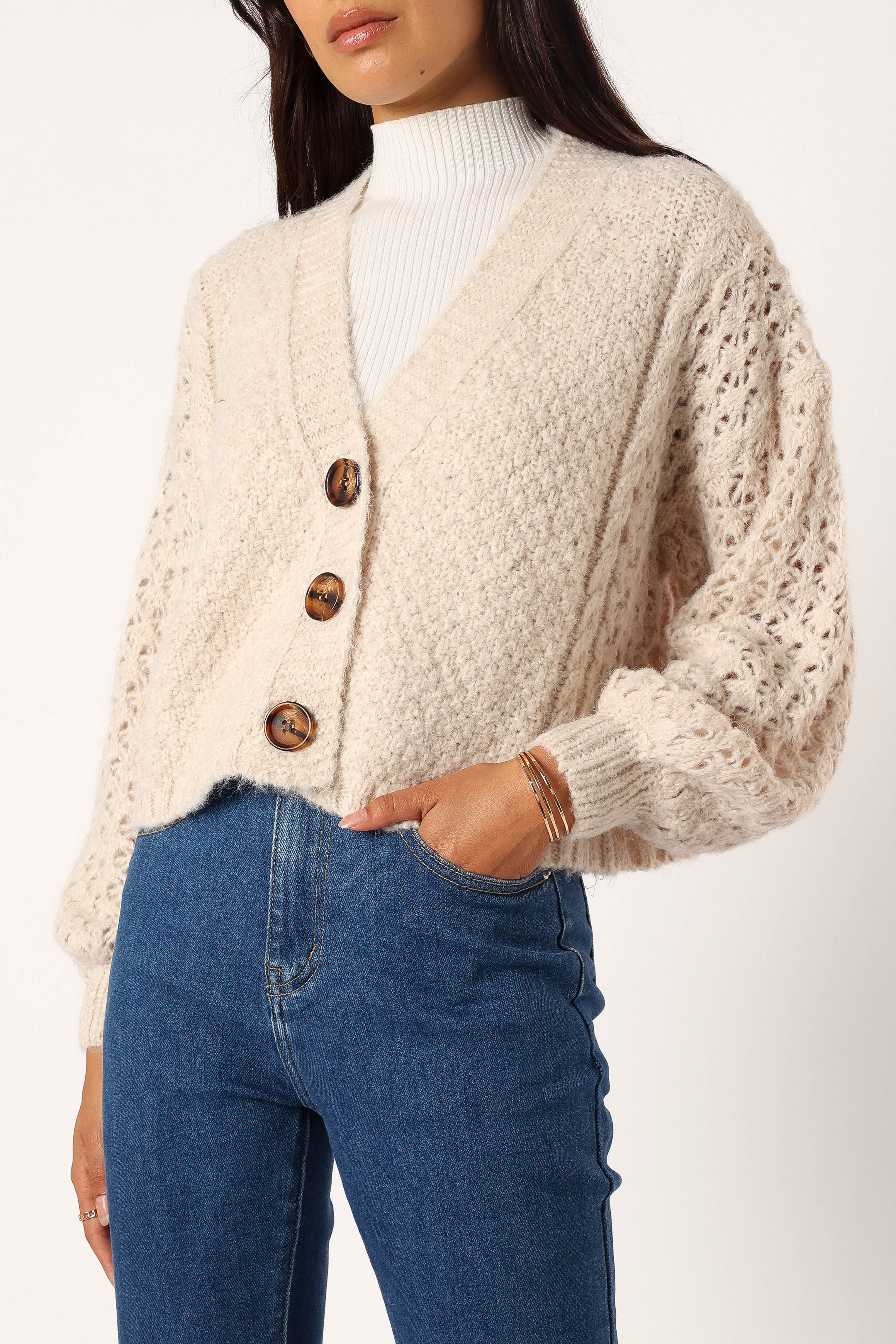 Blakey Cardigan - Cream