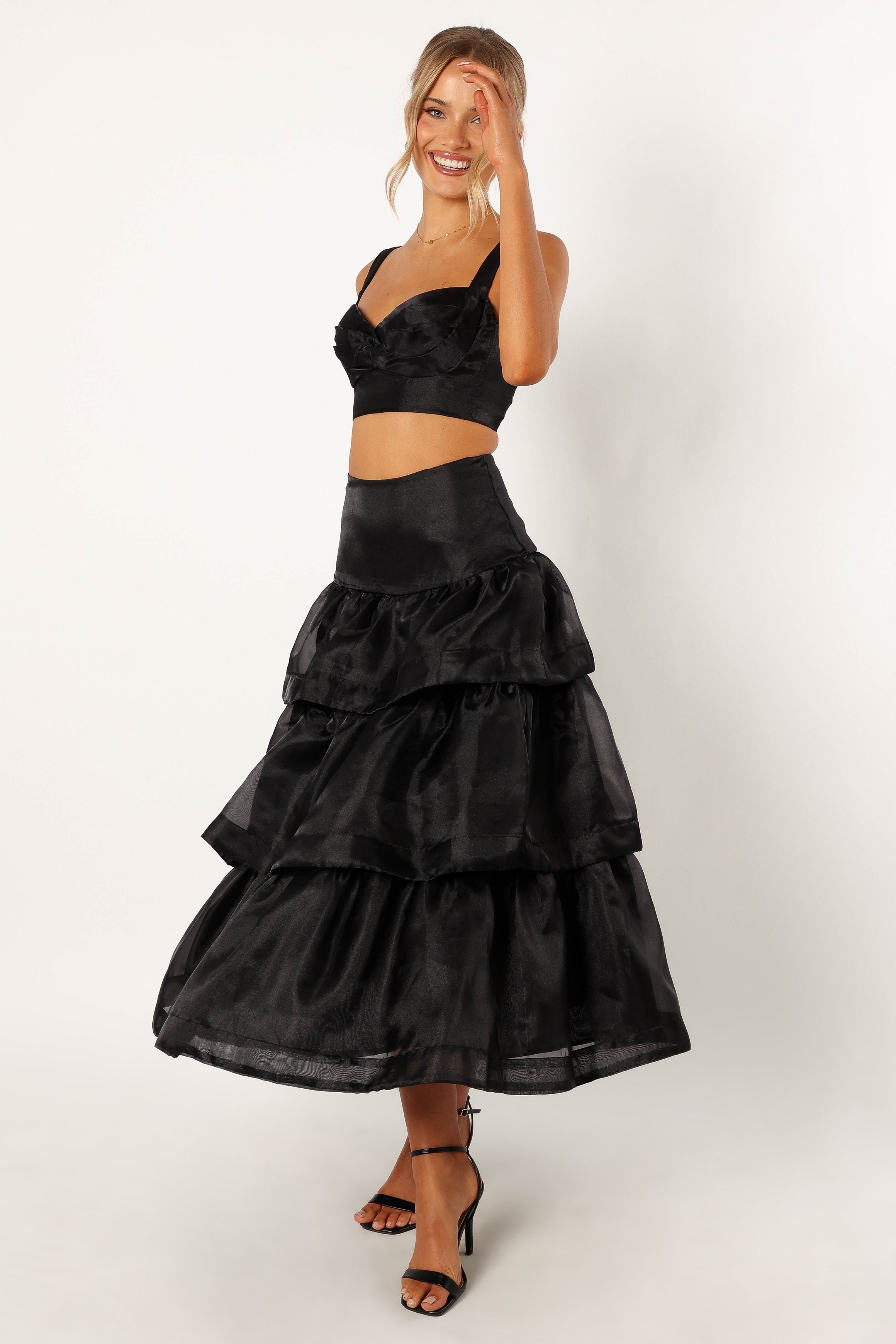 Florence Skirt Set - Black