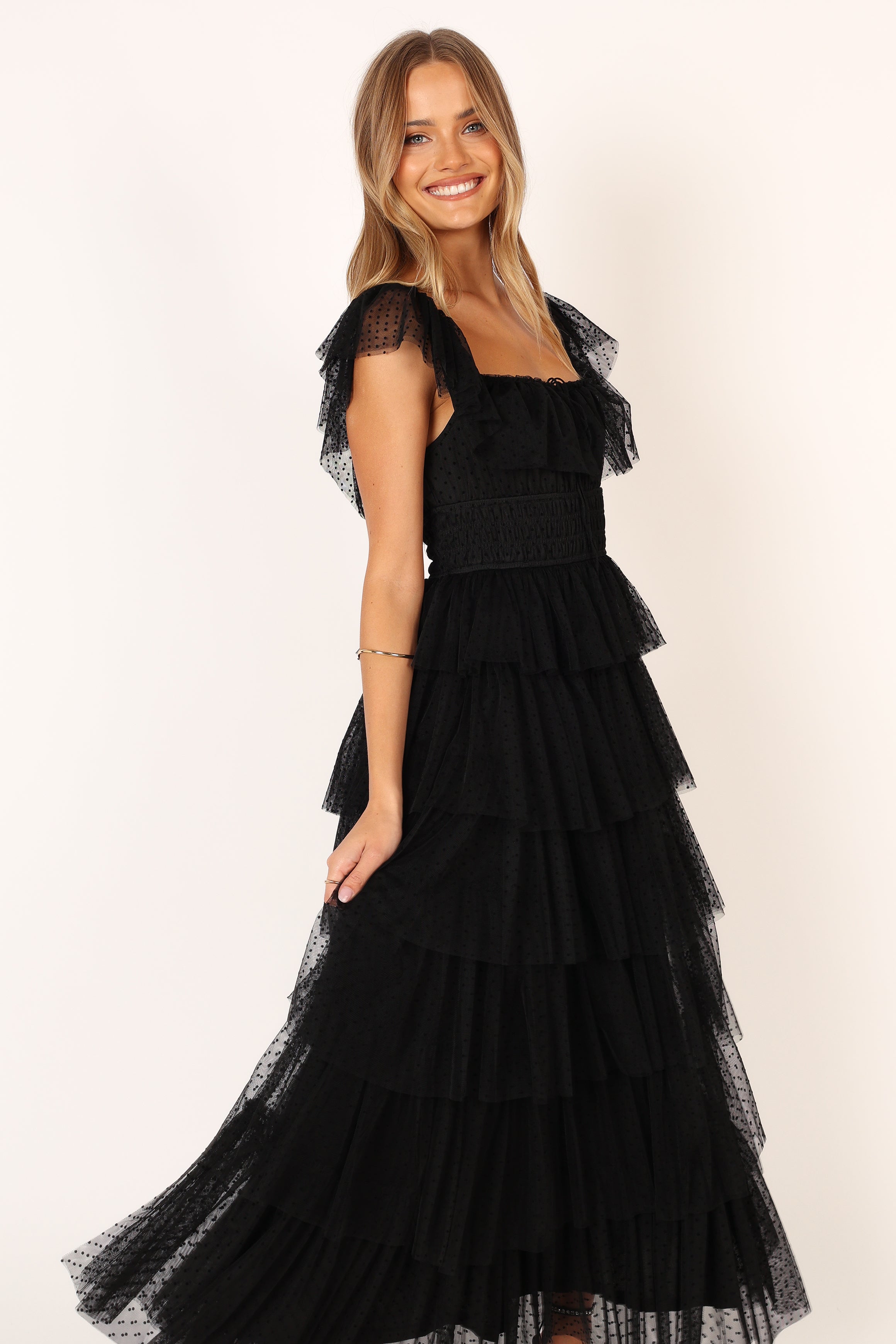 Belle Maxi Dress - Black