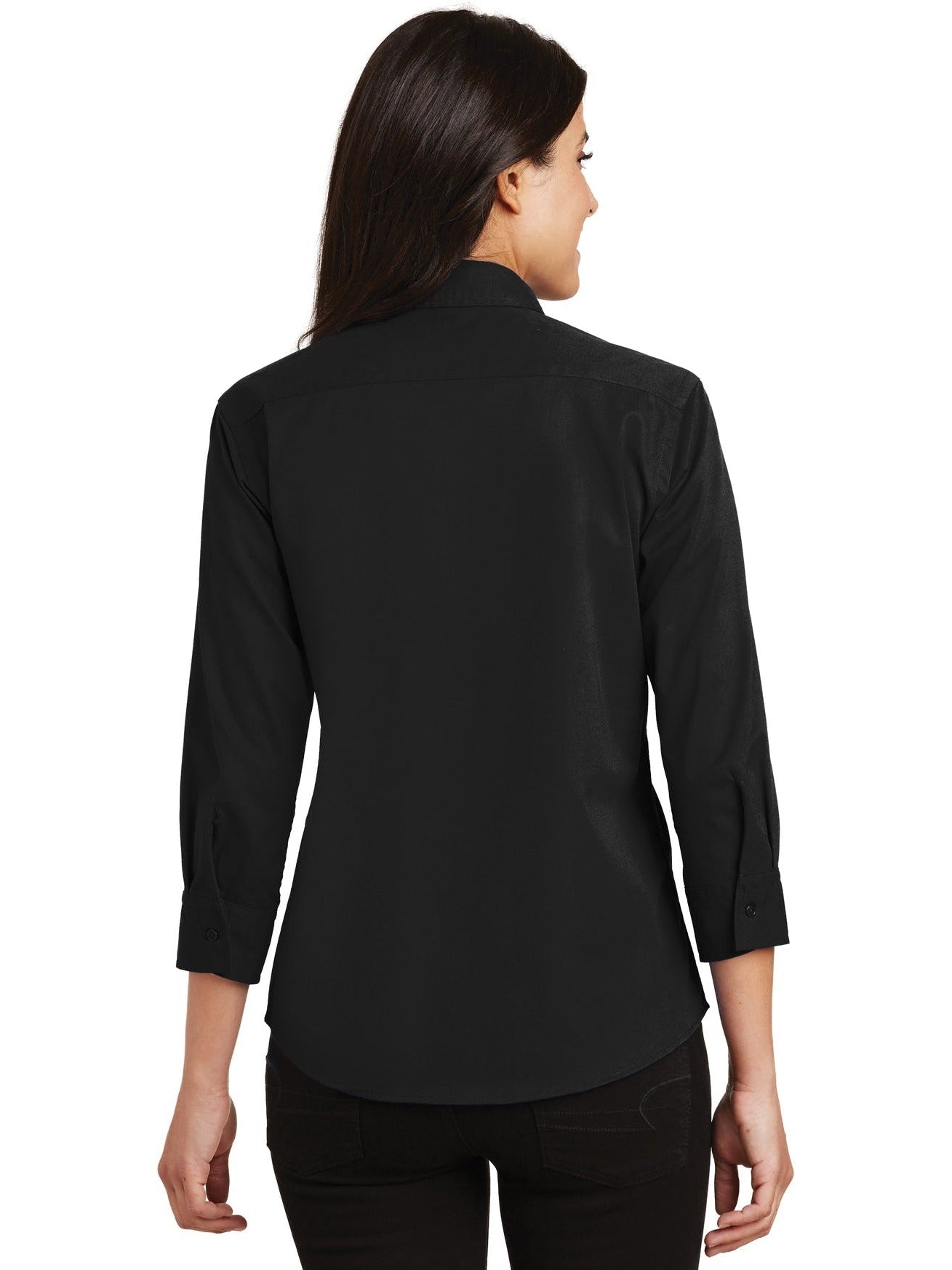 OUTLET-Port Authority Ladies 3/4-Sleeve Easy Care