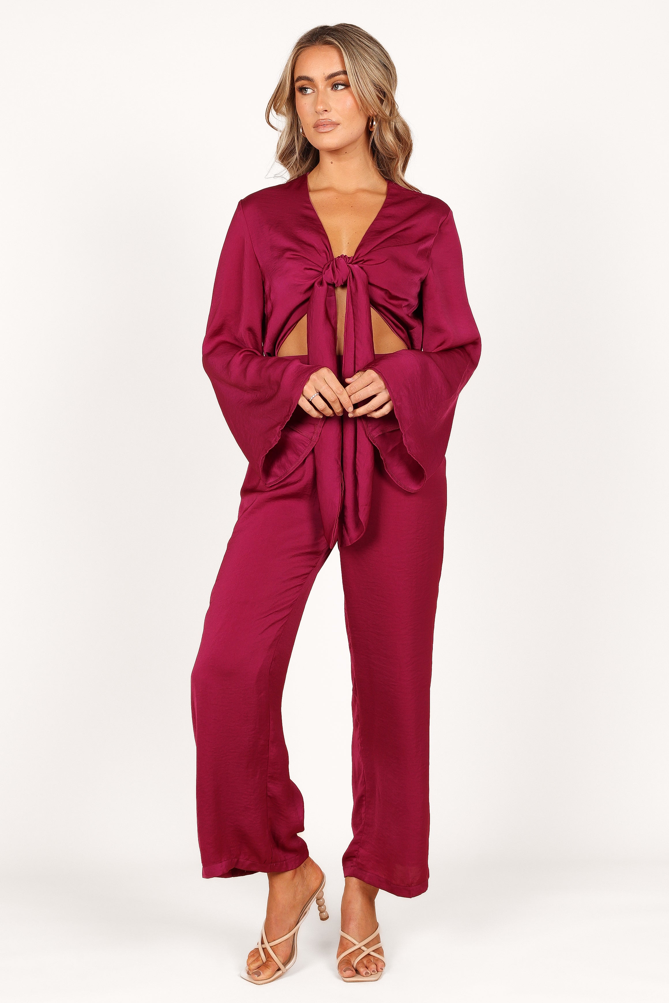 Pluto Jumpsuit - Magenta