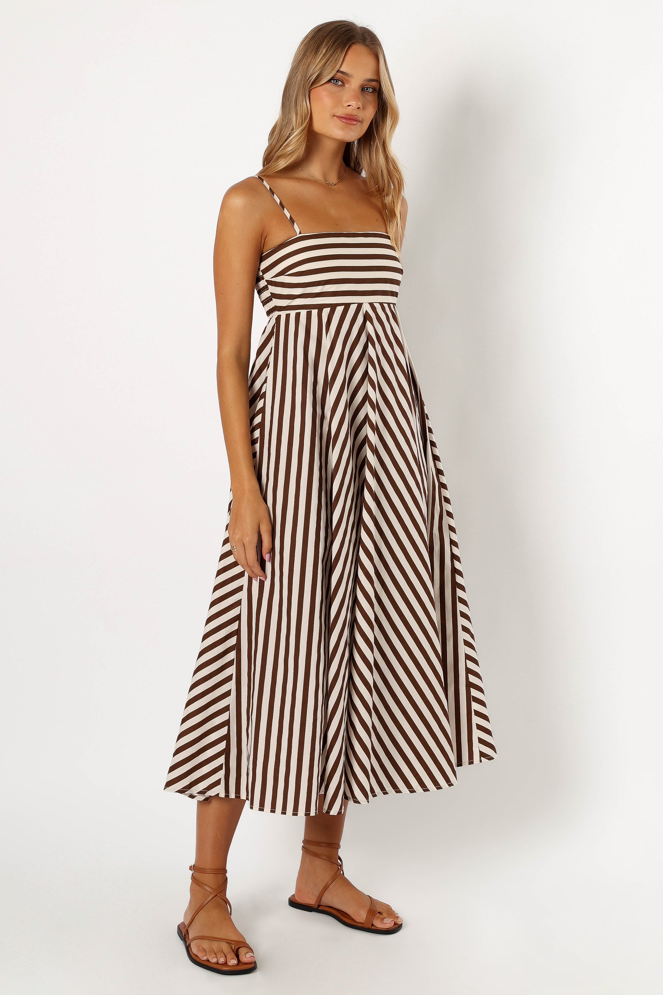 Mercury Maxi Dress - Chocolate