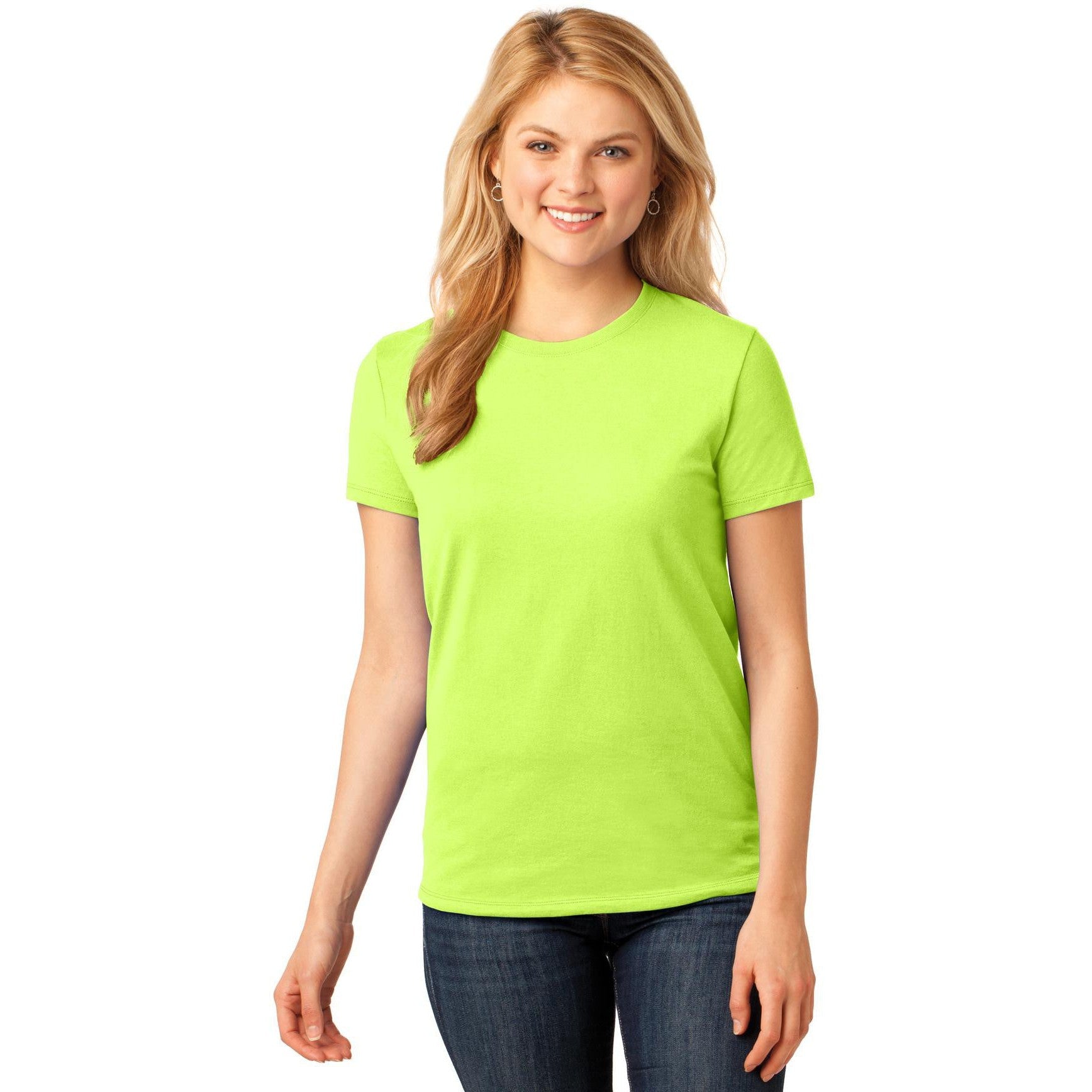 CLOSEOUT - Port & Company Ladies Core Cotton Tee