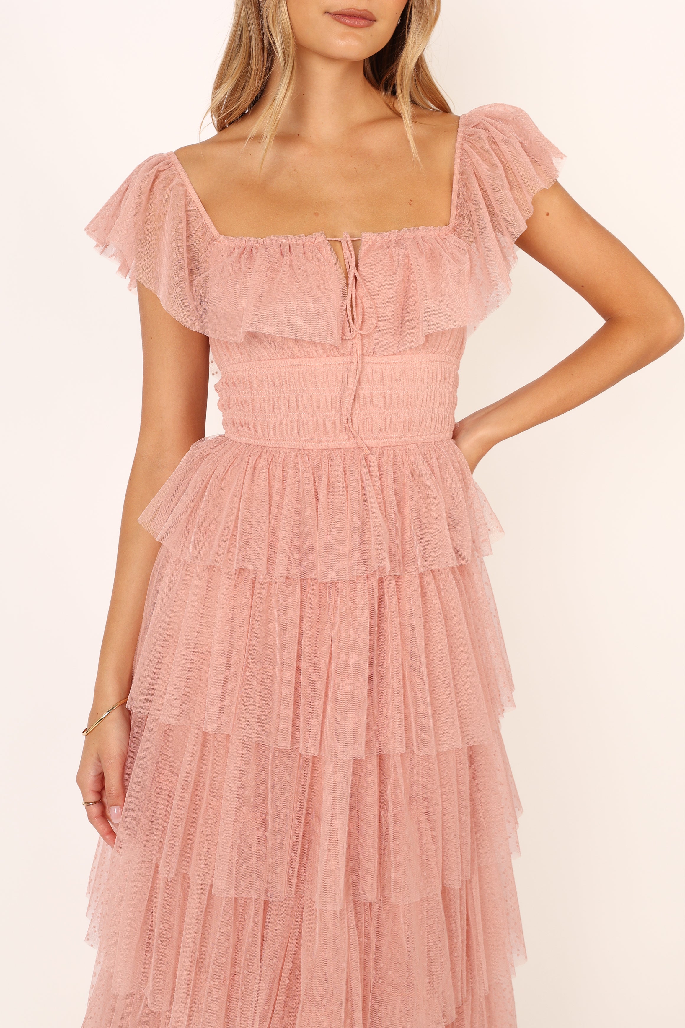 Belle Maxi Dress - Blush