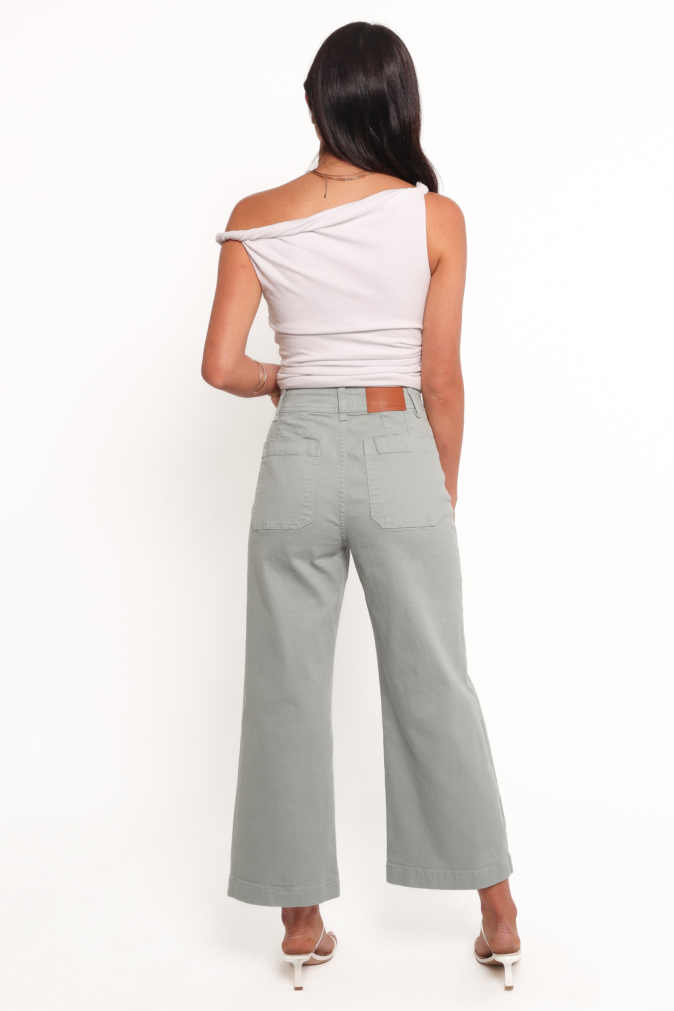 Gemma Cropped Wide Leg Jean - Zuma