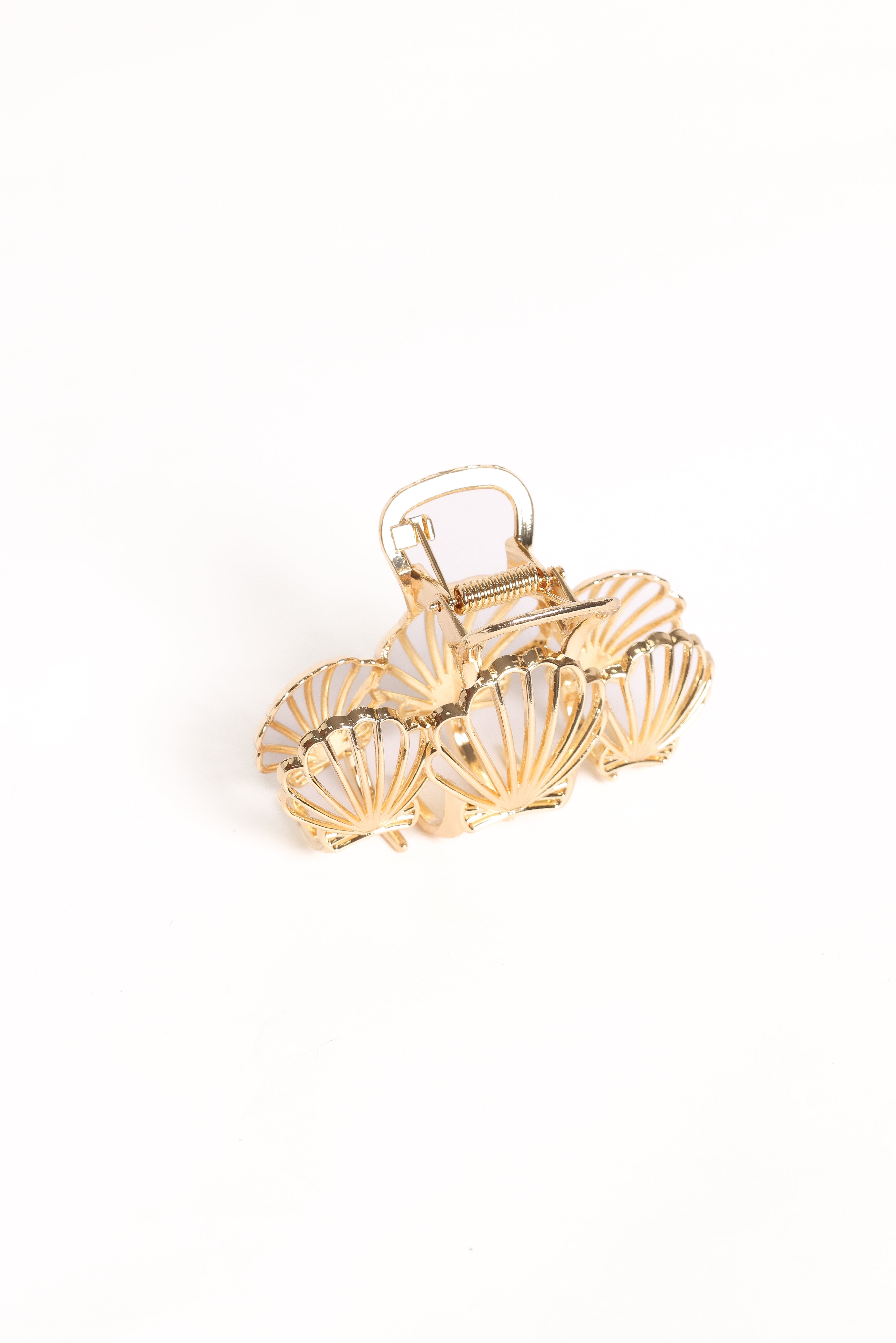 Shelly Hair Clip - Gold