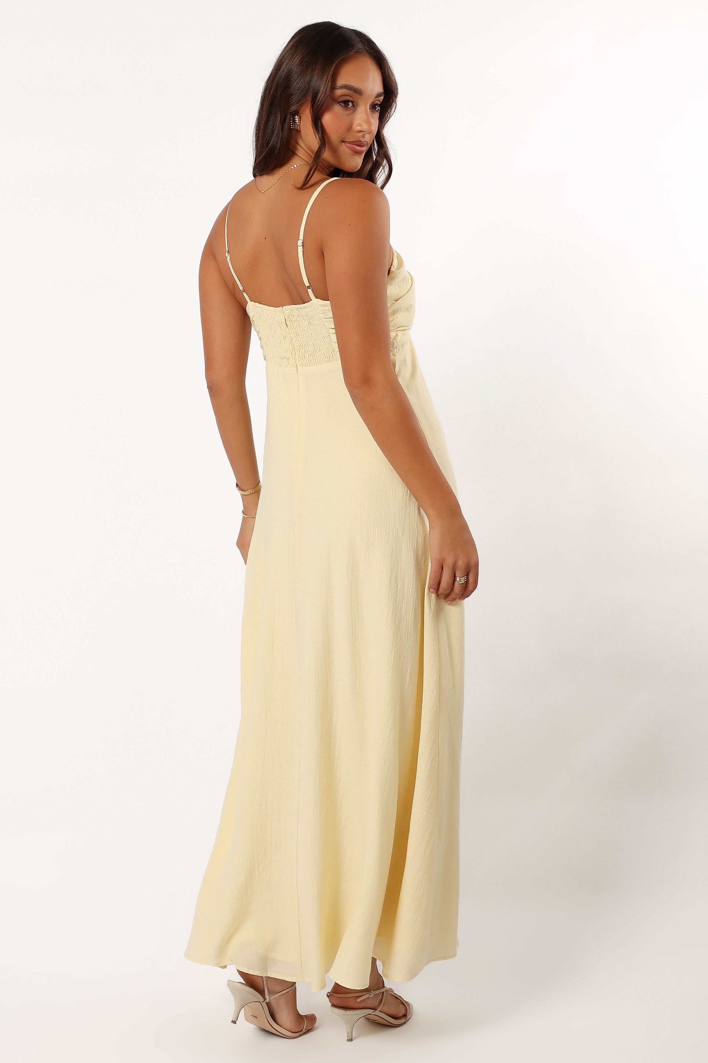 Maddie Maxi Dress - Butter Yellow