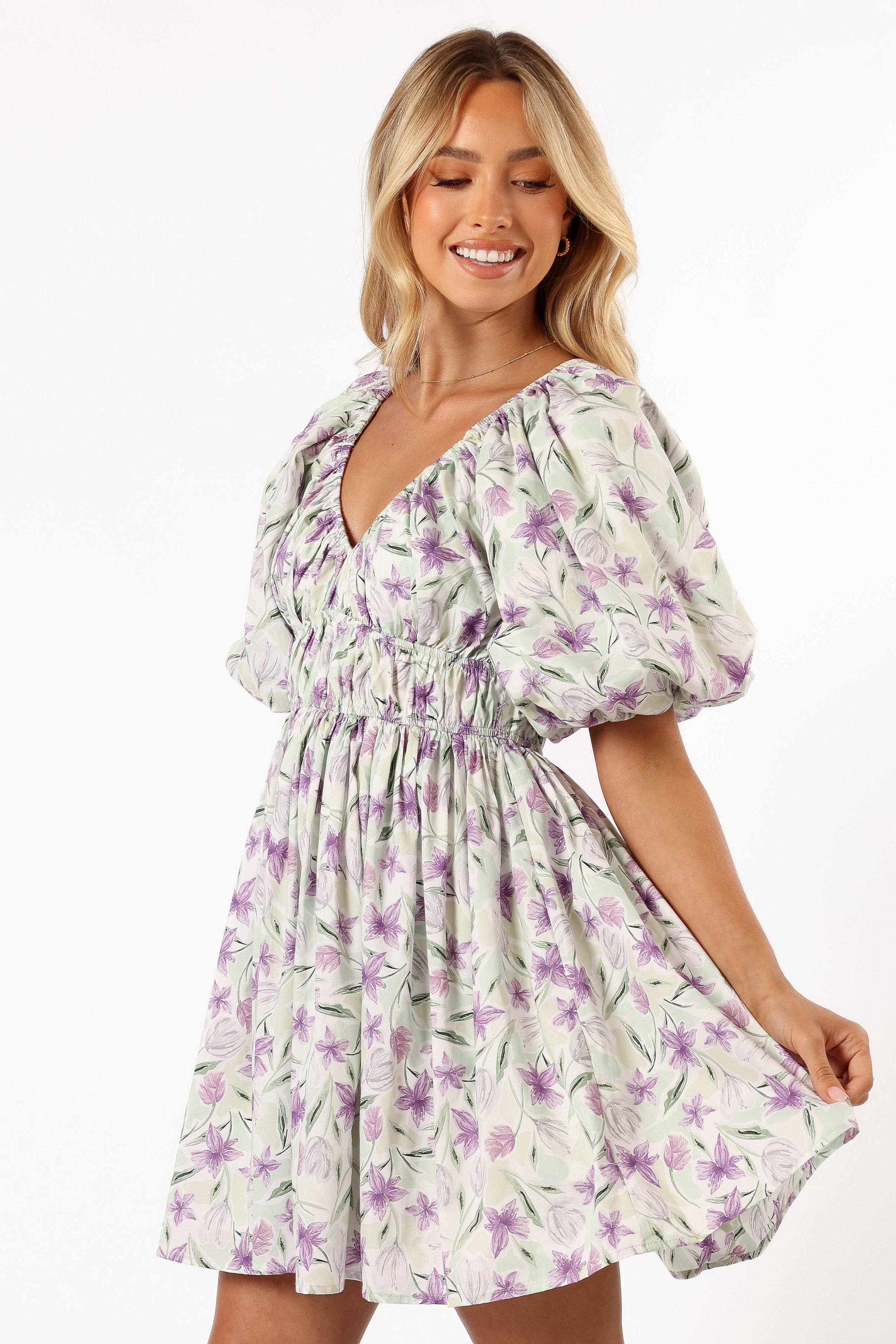 Tenaya Mini Dress - Lavender