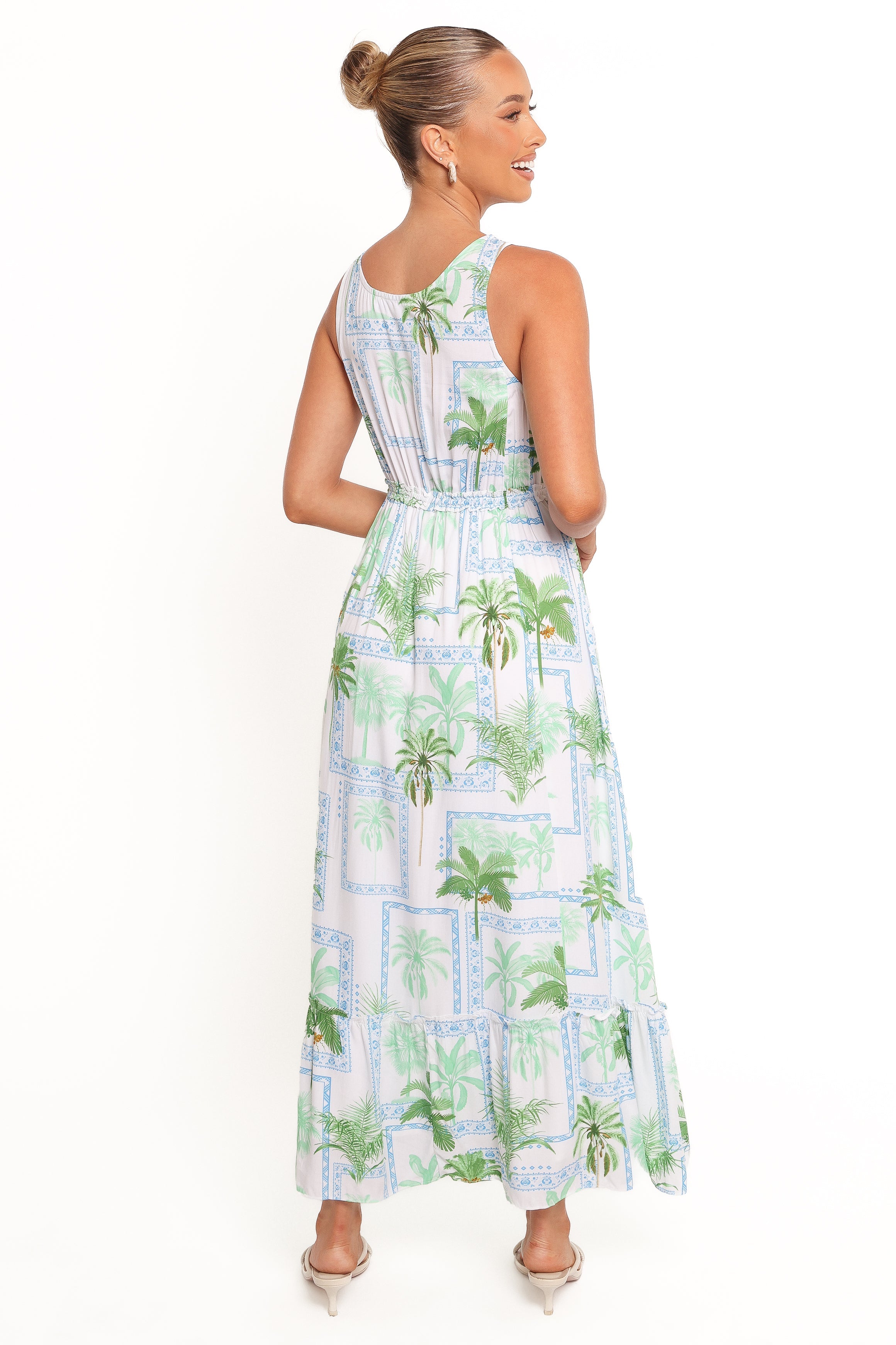 Rhiannon Maxi Dress - Green Multi