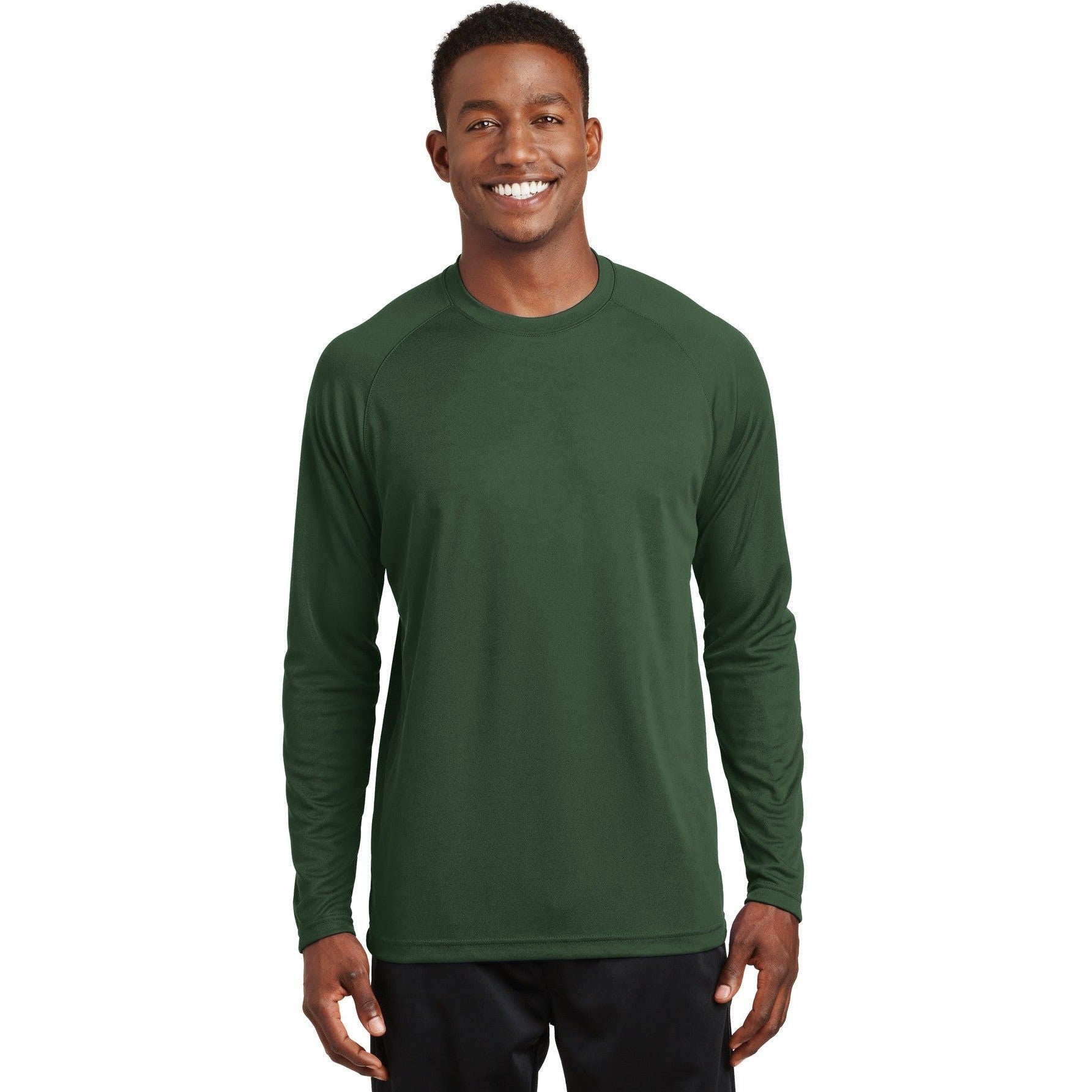 CLOSEOUT - Sport-Tek Dry Zone Long Sleeve Raglan T-Shirt