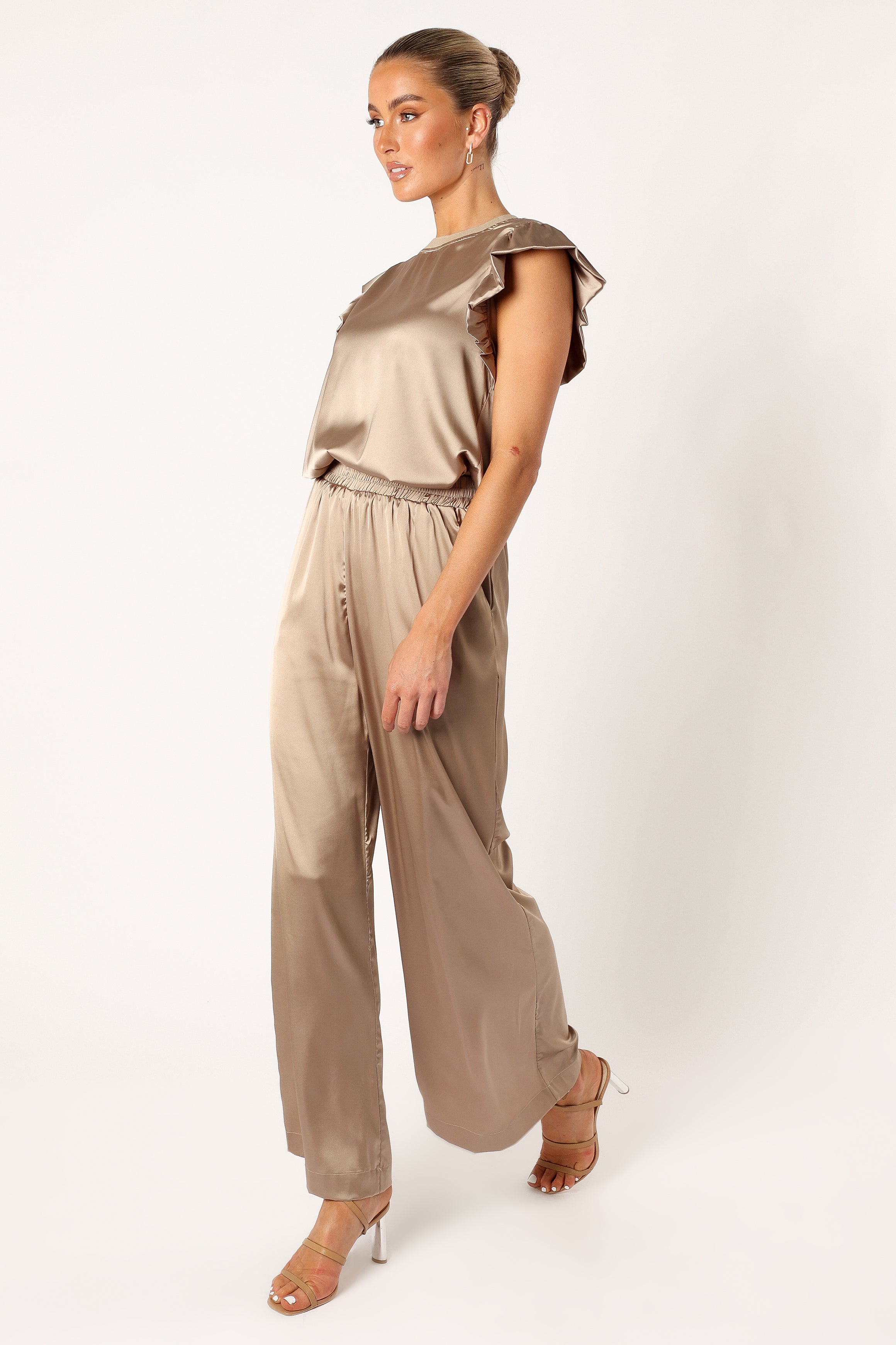 Tillie Two Piece Pant Set - Olive