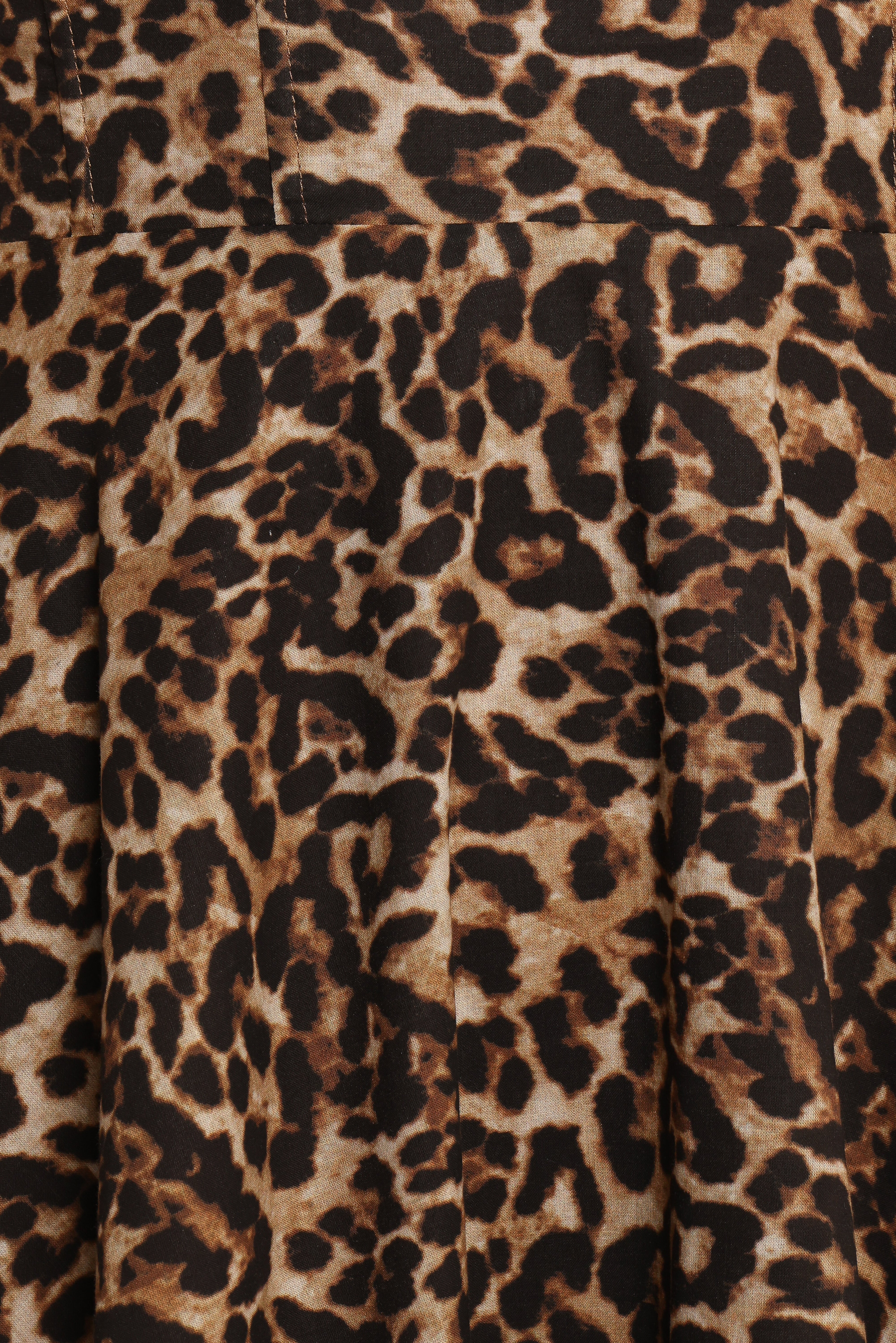 Ayana Midi Dress - Leopard