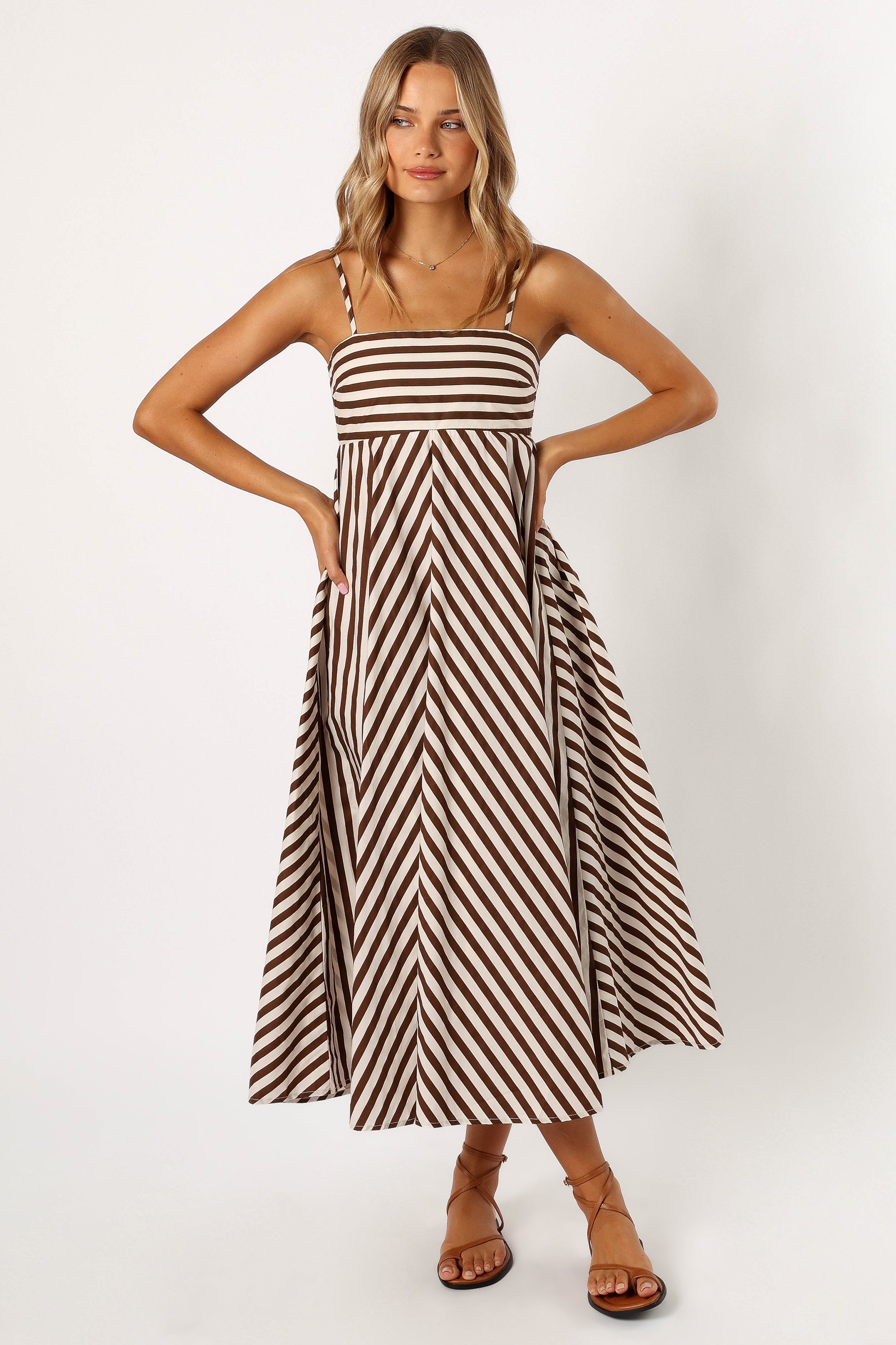 Mercury Maxi Dress - Chocolate