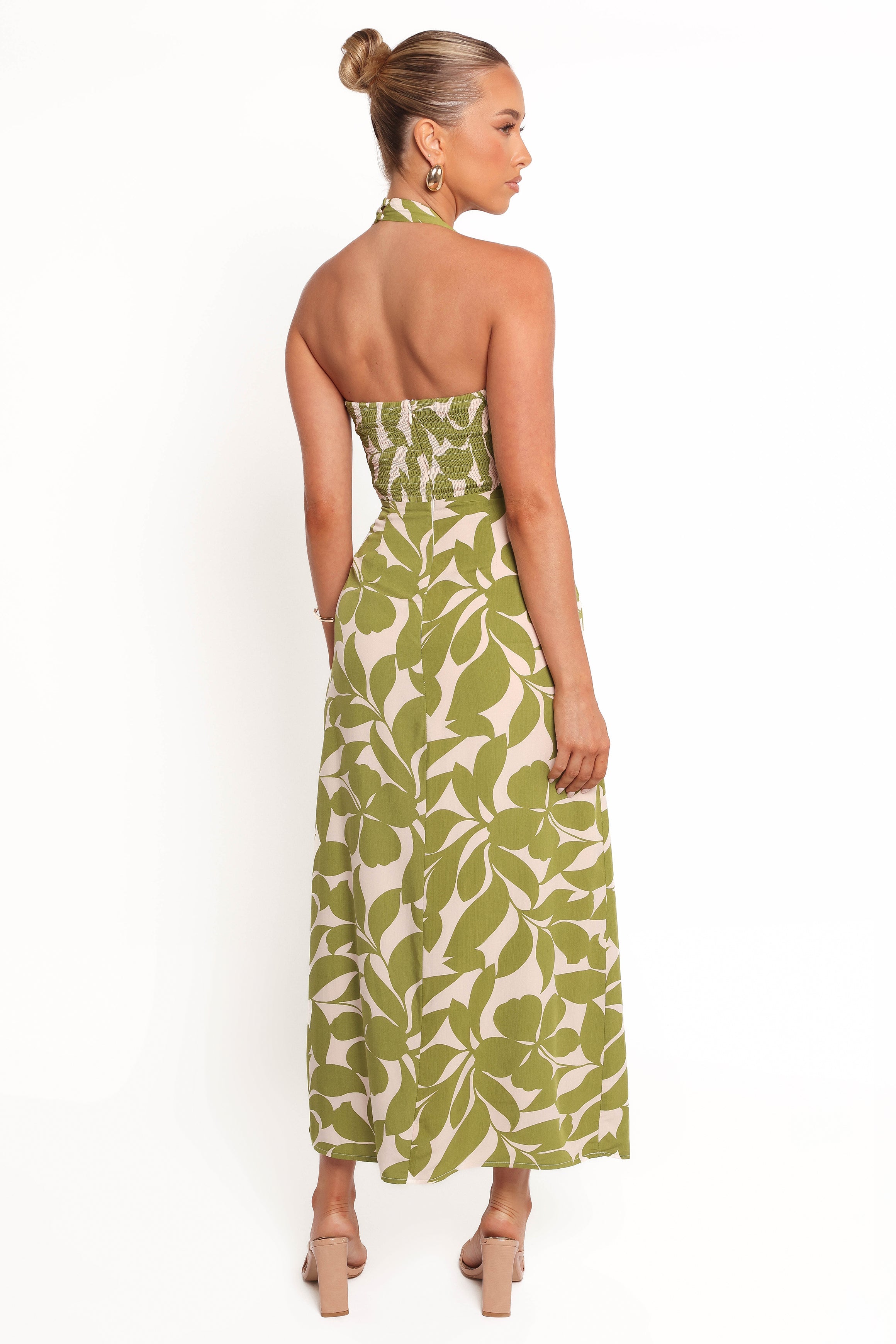 Alexis Maxi Dress - Green Floral