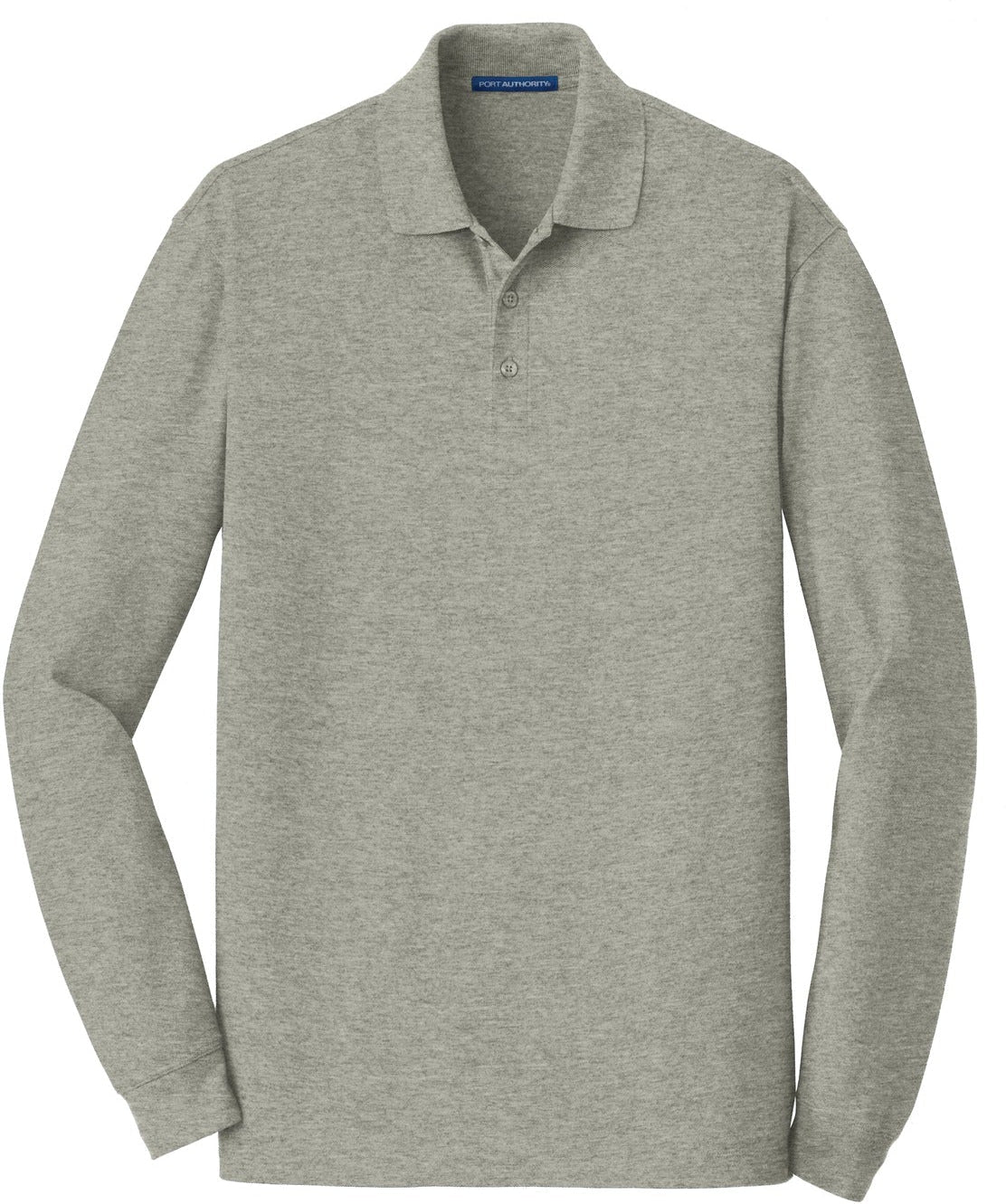 OUTLET-Port AuthorityEZCotton Long Sleeve Polo